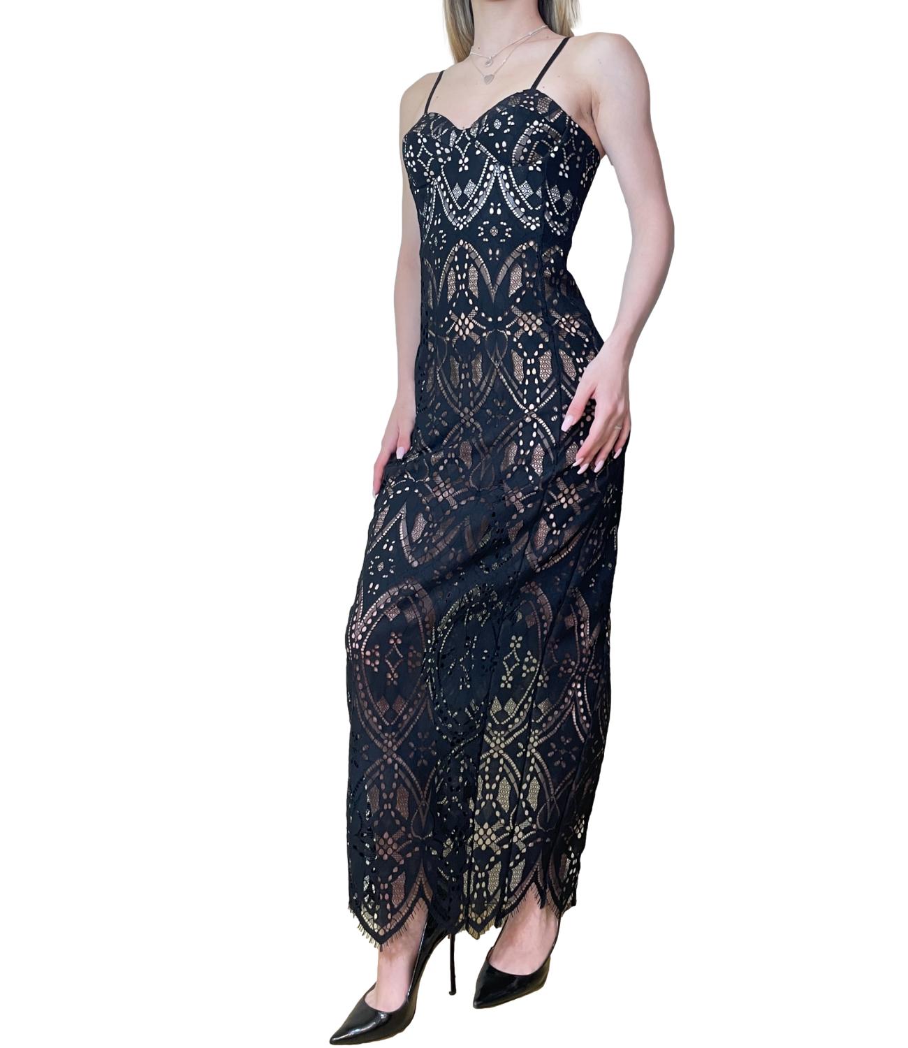 Silence Limited Abito Desire Black Donna