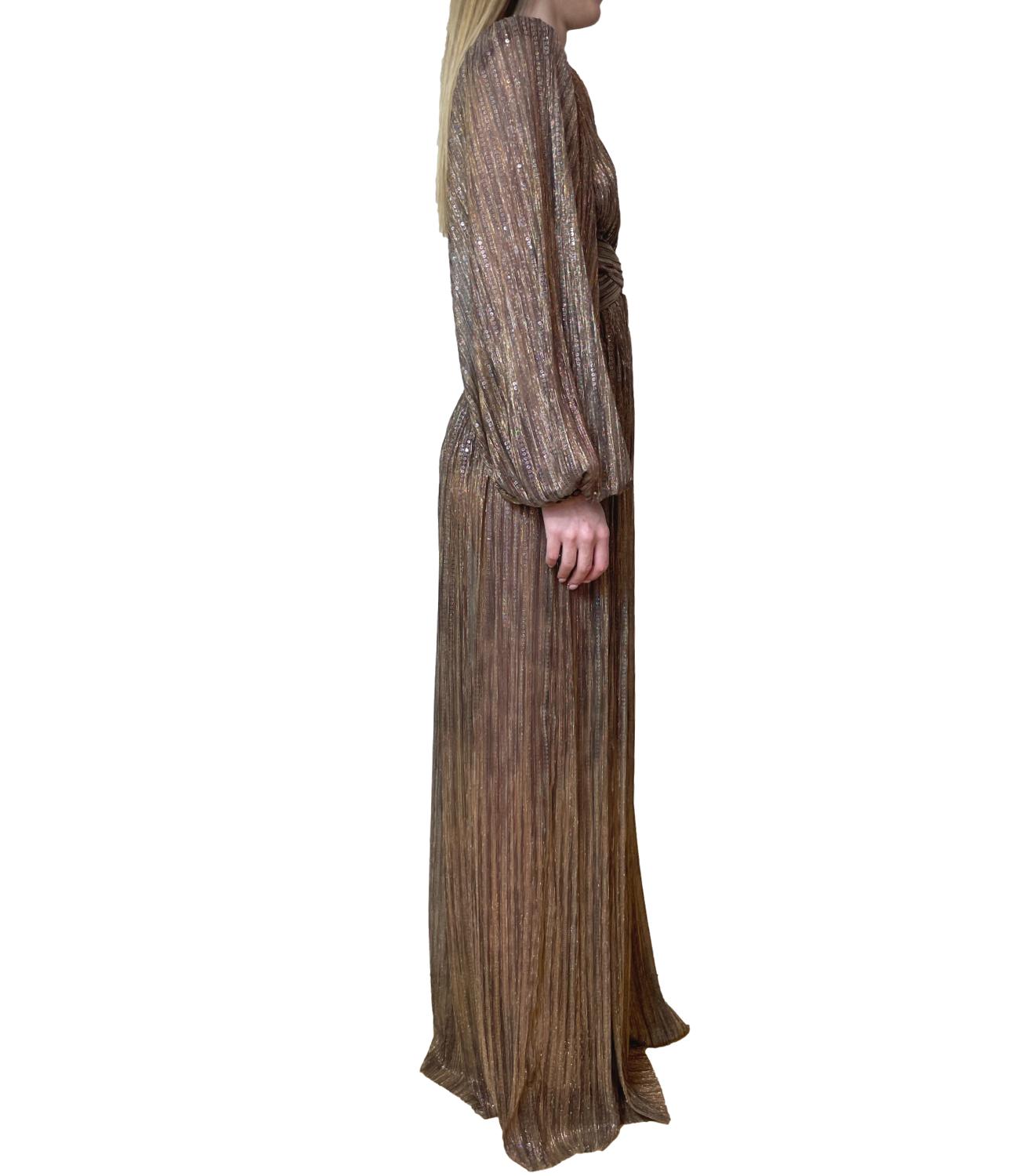 Silence Limited Abito New Artemyd Bronzo Donna