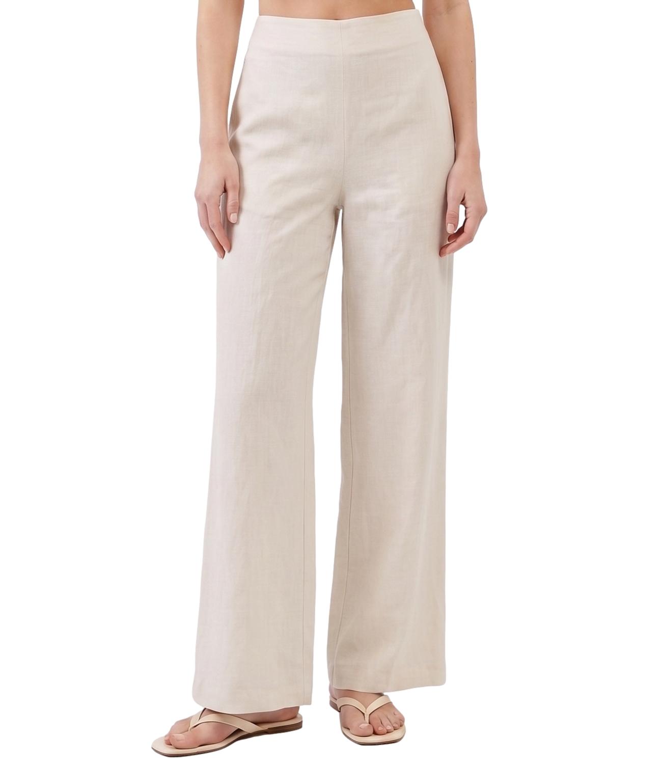 Silence Limited Pantalone New Cream da Donna