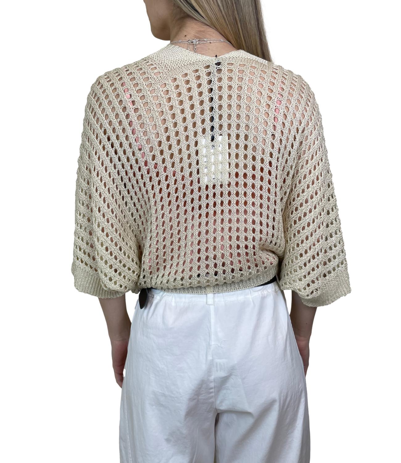 Studio it Cardigan Avorio da Donna