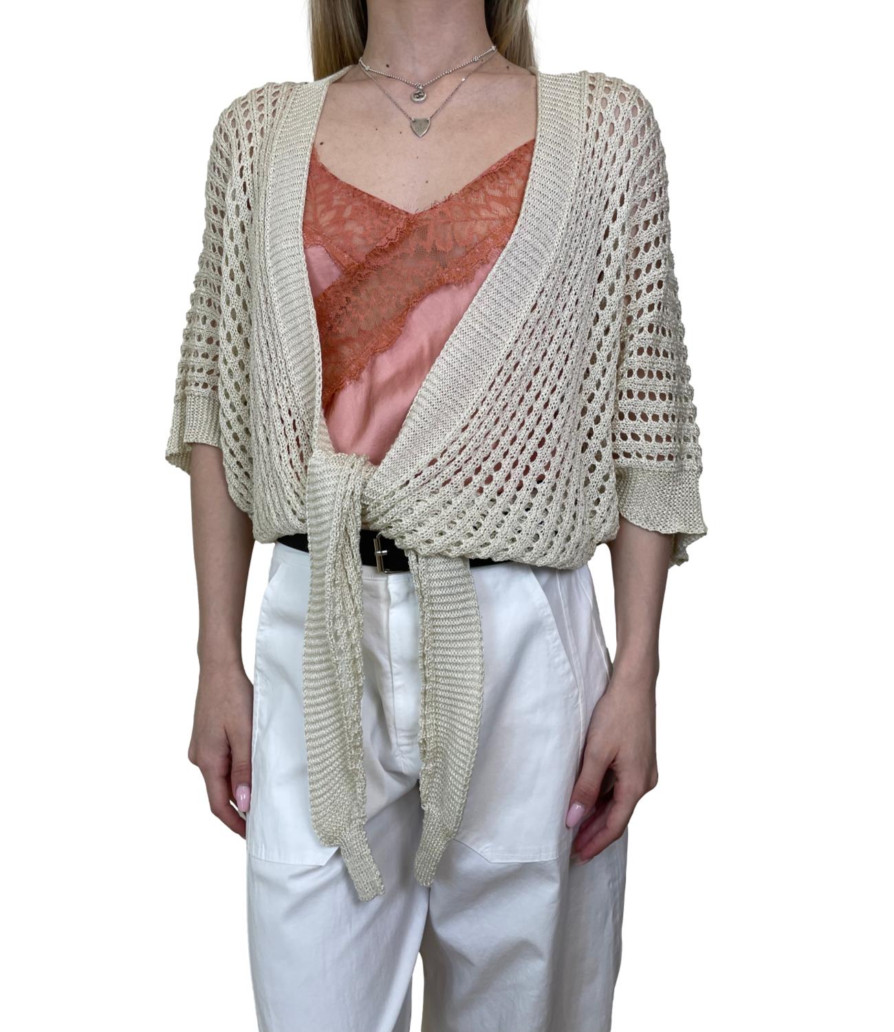 Studio it Cardigan Avorio da Donna