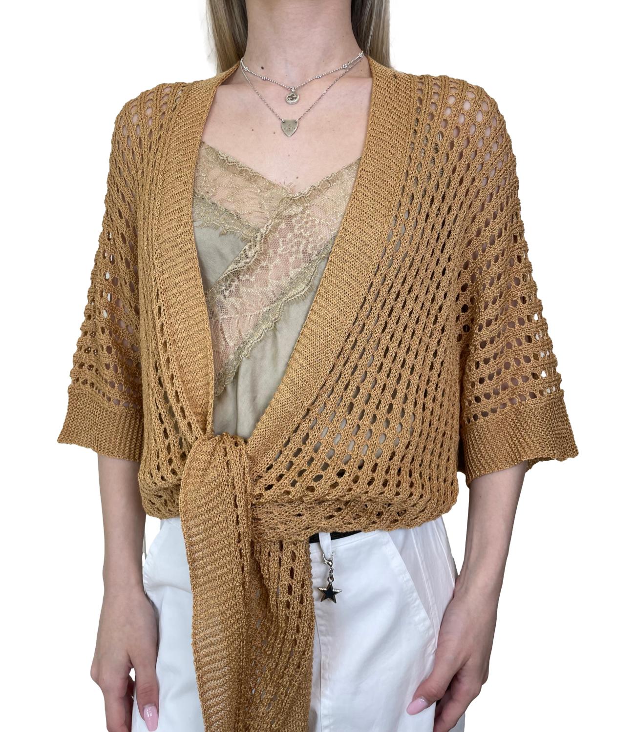 Studio it Cardigan Cammello da Donna