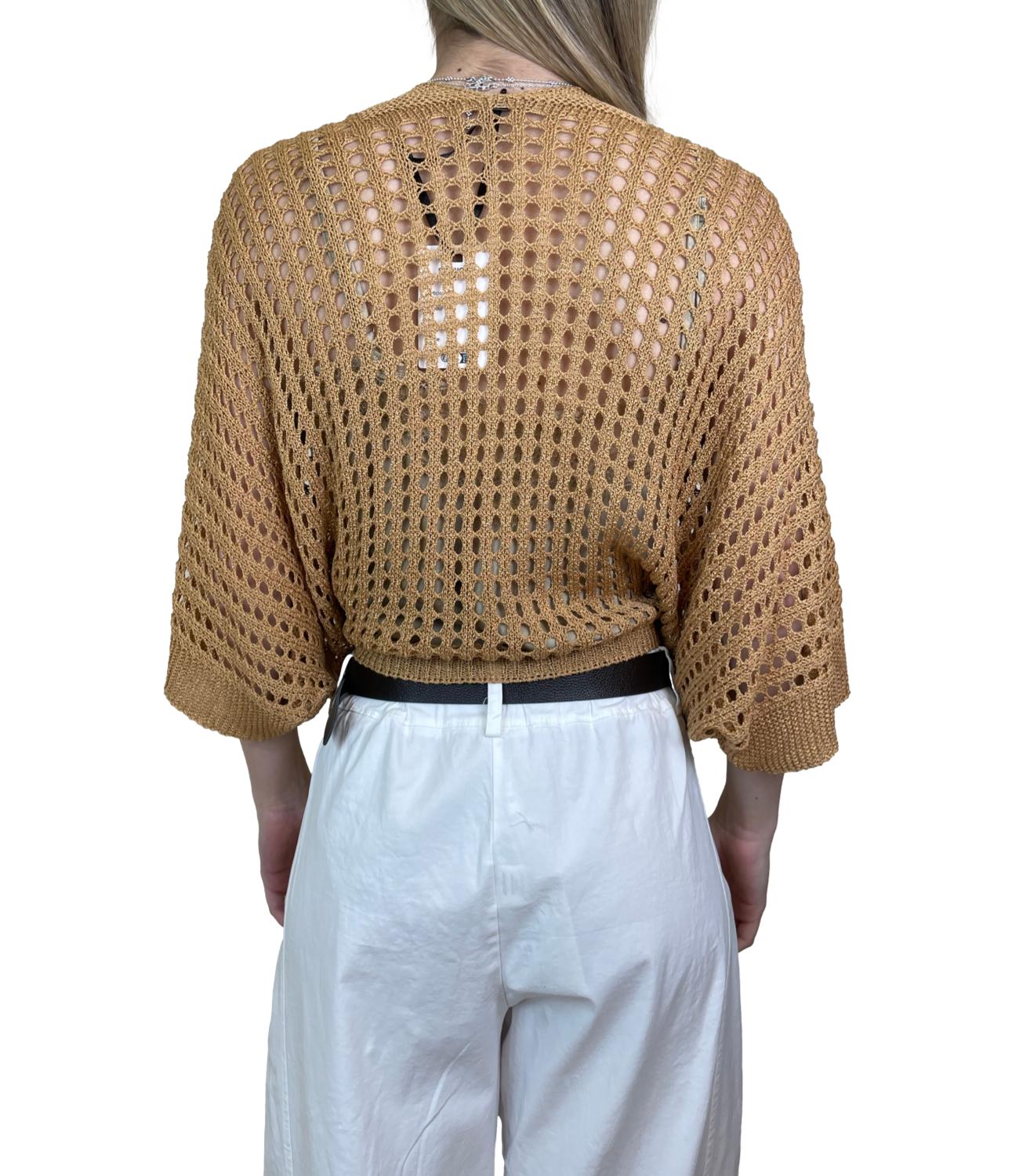Studio it Cardigan Cammello da Donna
