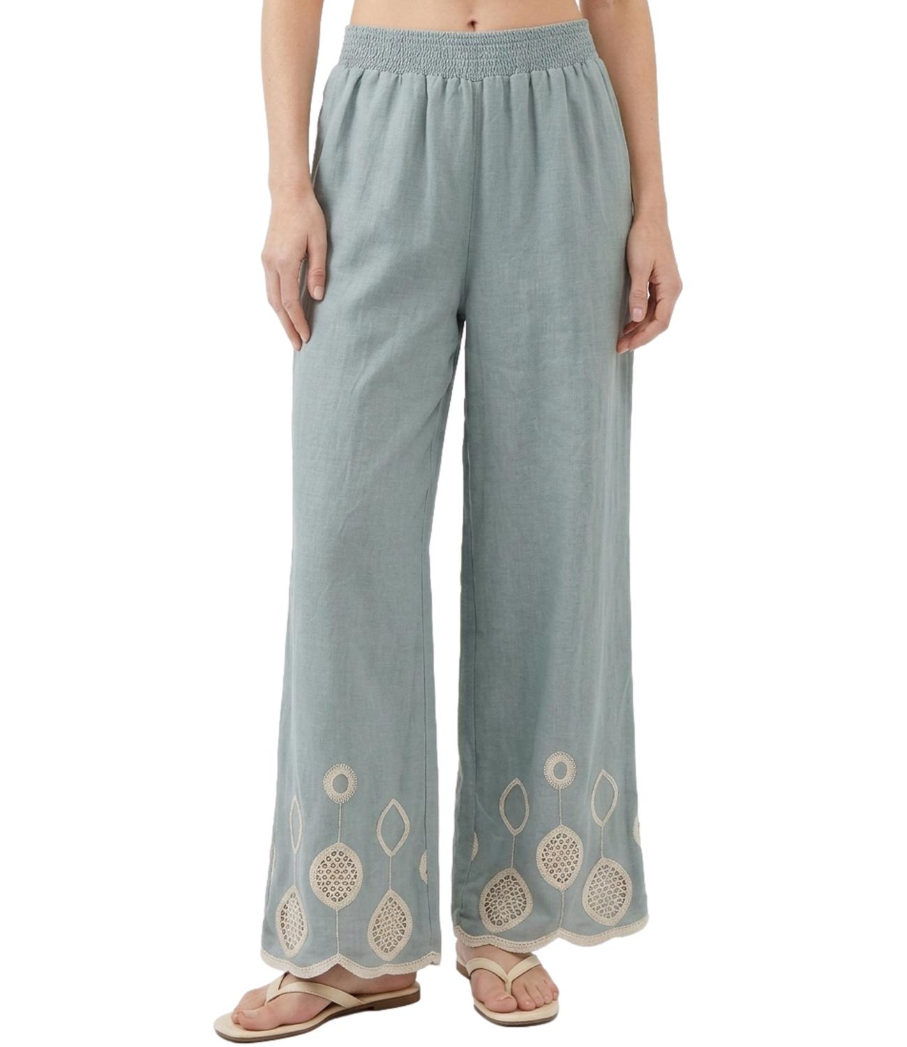 Studio it Pantalone Verde da Donna