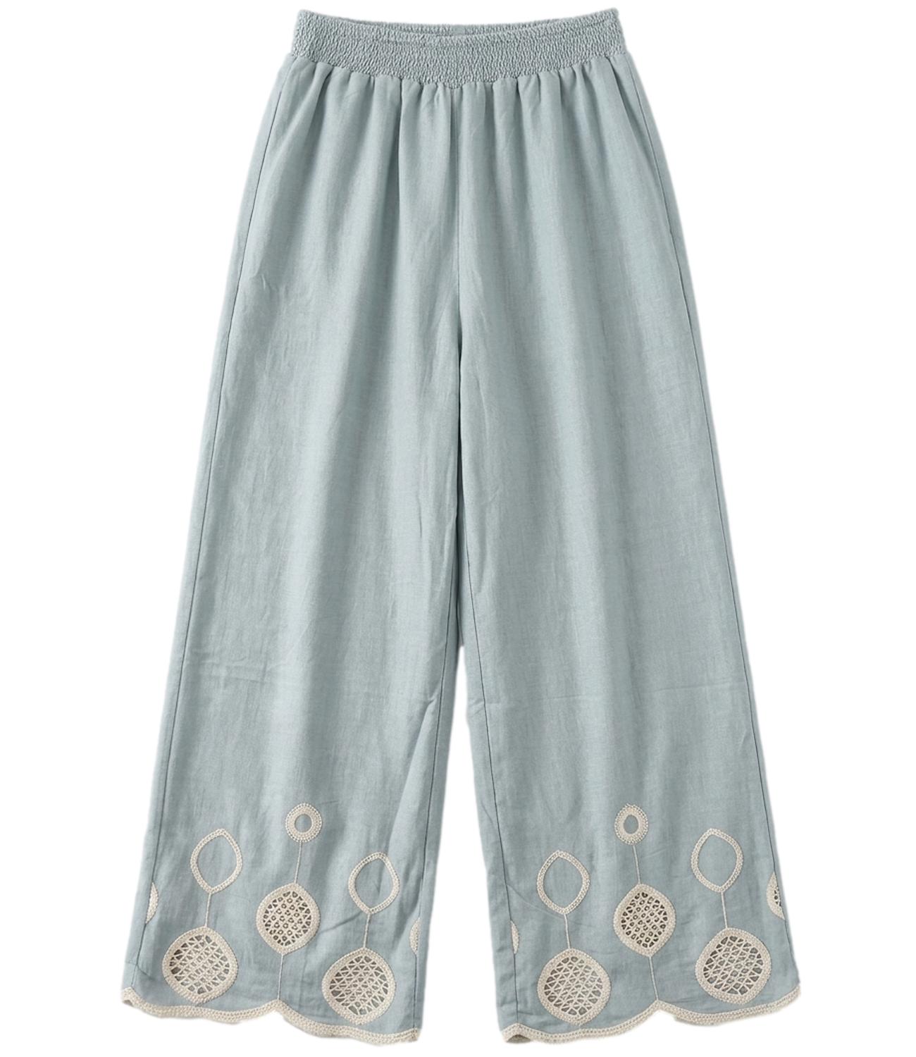 Studio it Pantalone Verde da Donna