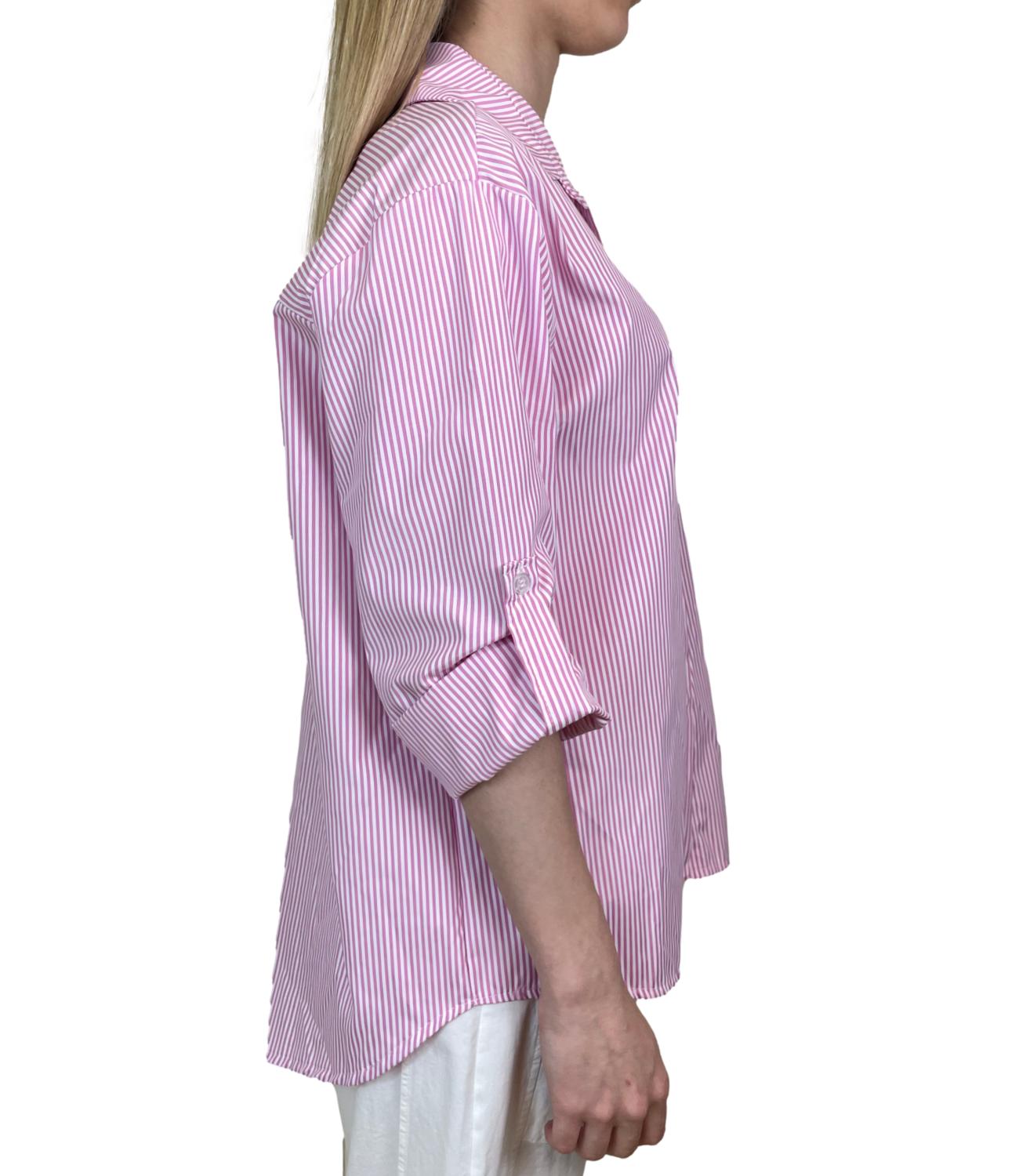 Studio It Camicia Riga Rosa Donna