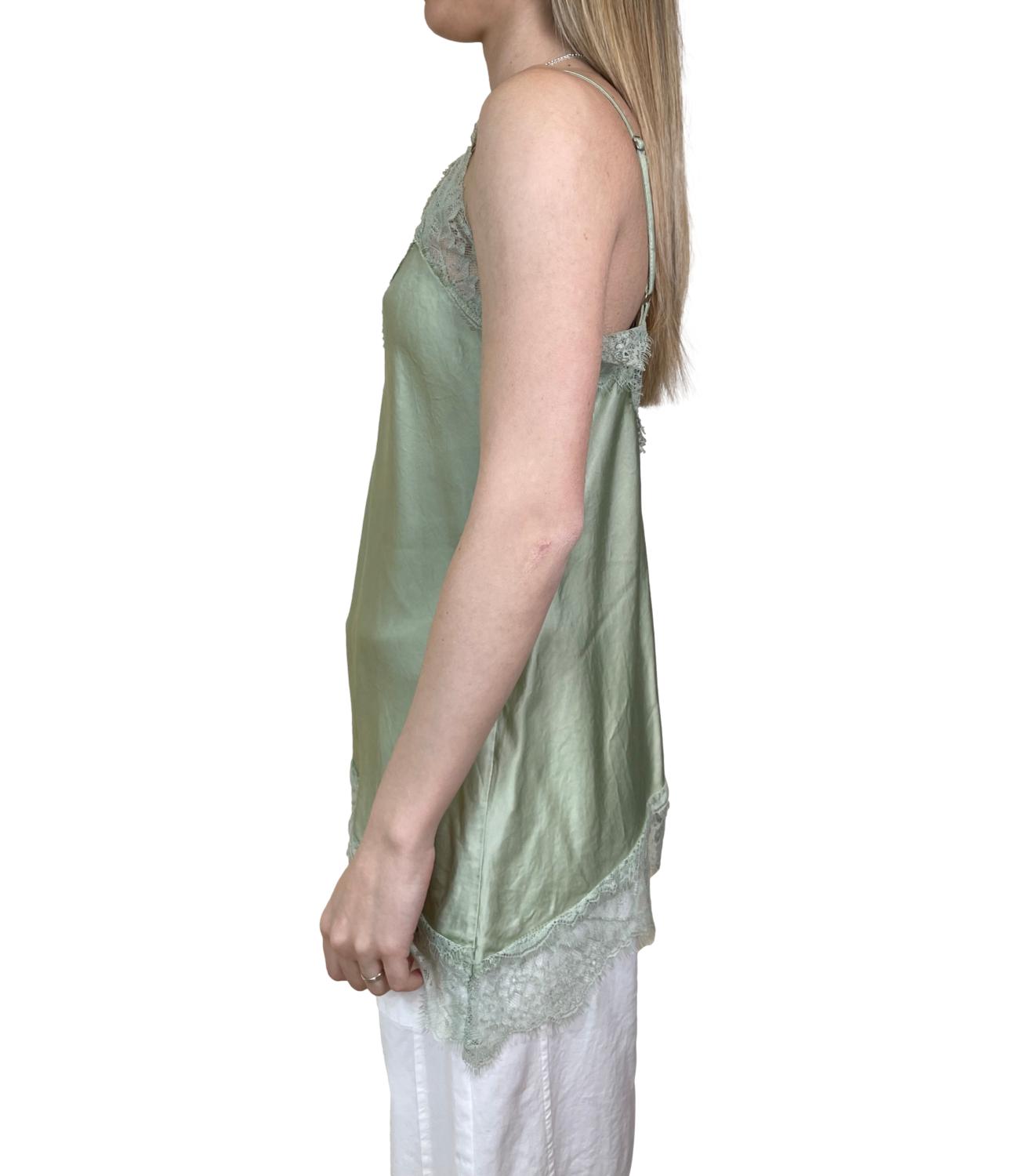 Studio it Canotta Verde Menta da Donna