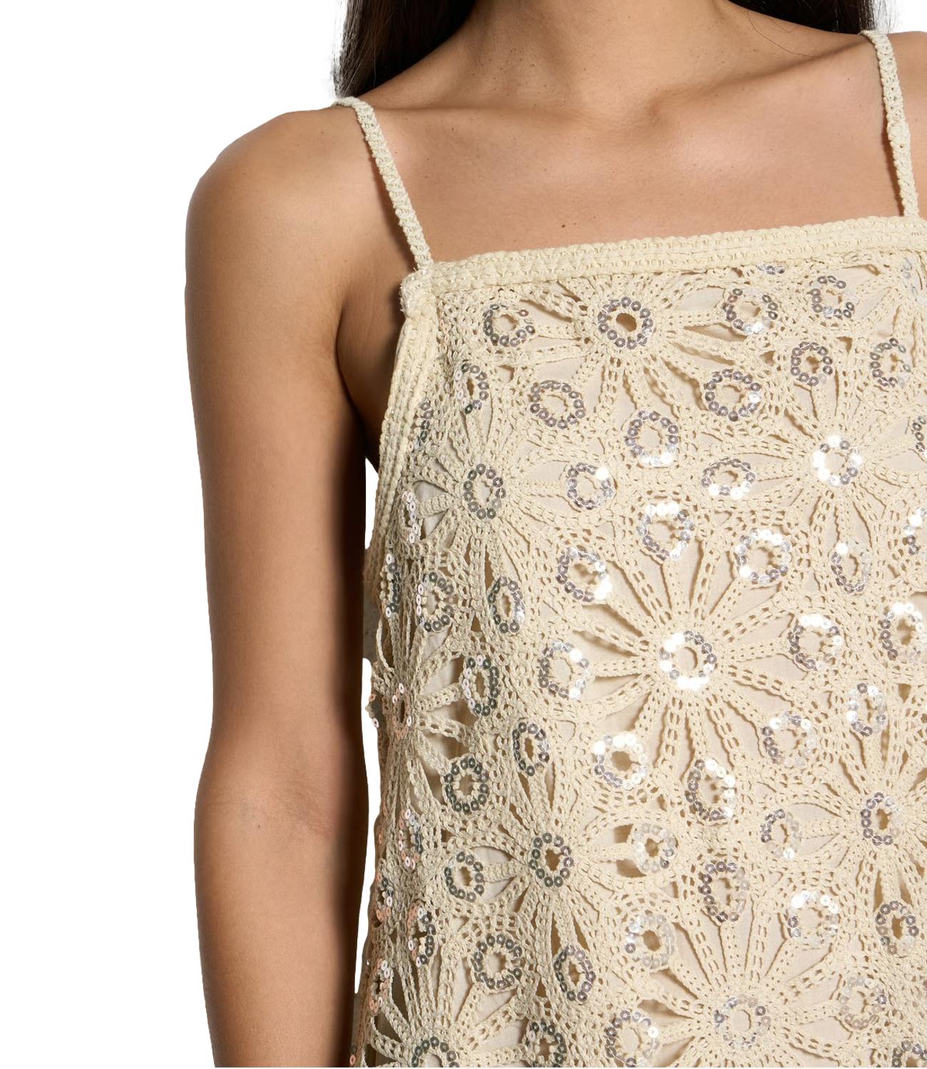 Suncoo Abito Beige da Donna