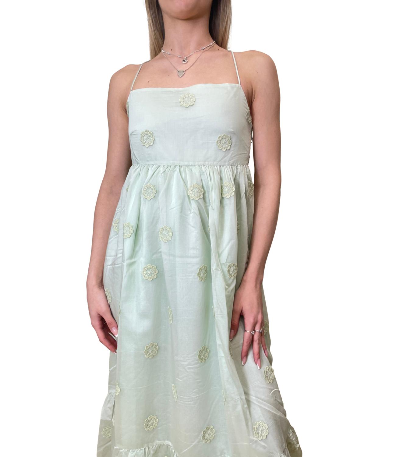 Suncoo Abito CHERISH Verde Donna