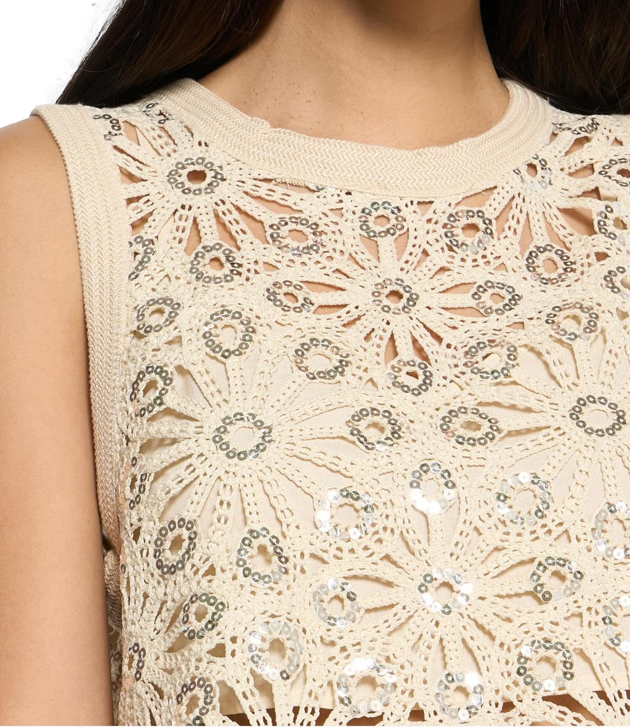 Suncoo Blusa Lois Beige Donna