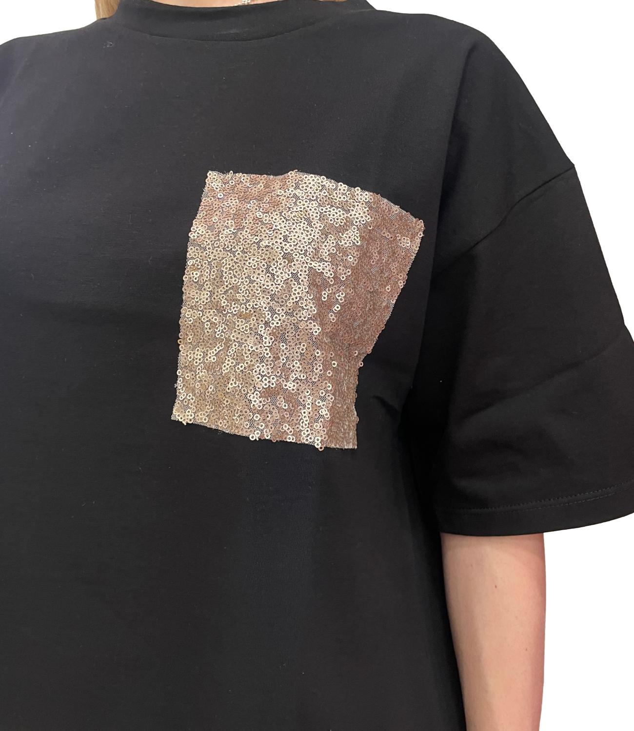 Susy Mix Maglia Nero da Donna