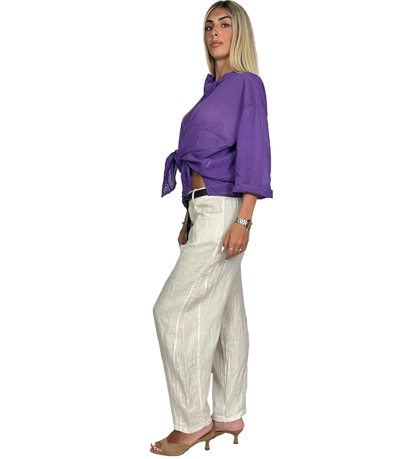 Susy Mix Pantalone Latte da Donna