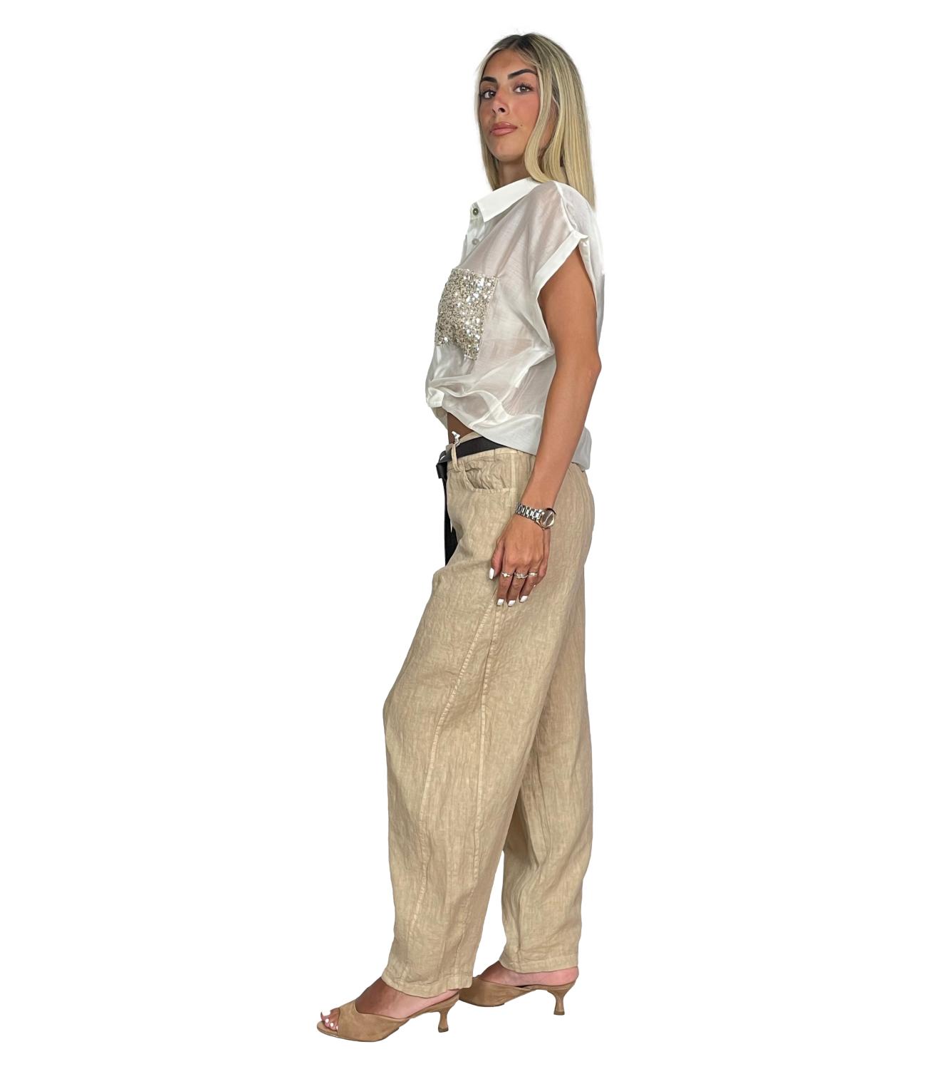 Susy Mix Pantalone Safari da Donna