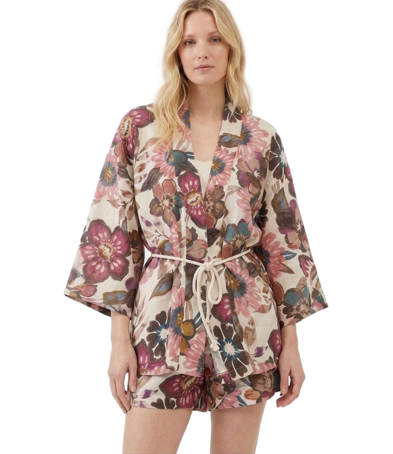 Susy Mix Kimono Latte da Donna