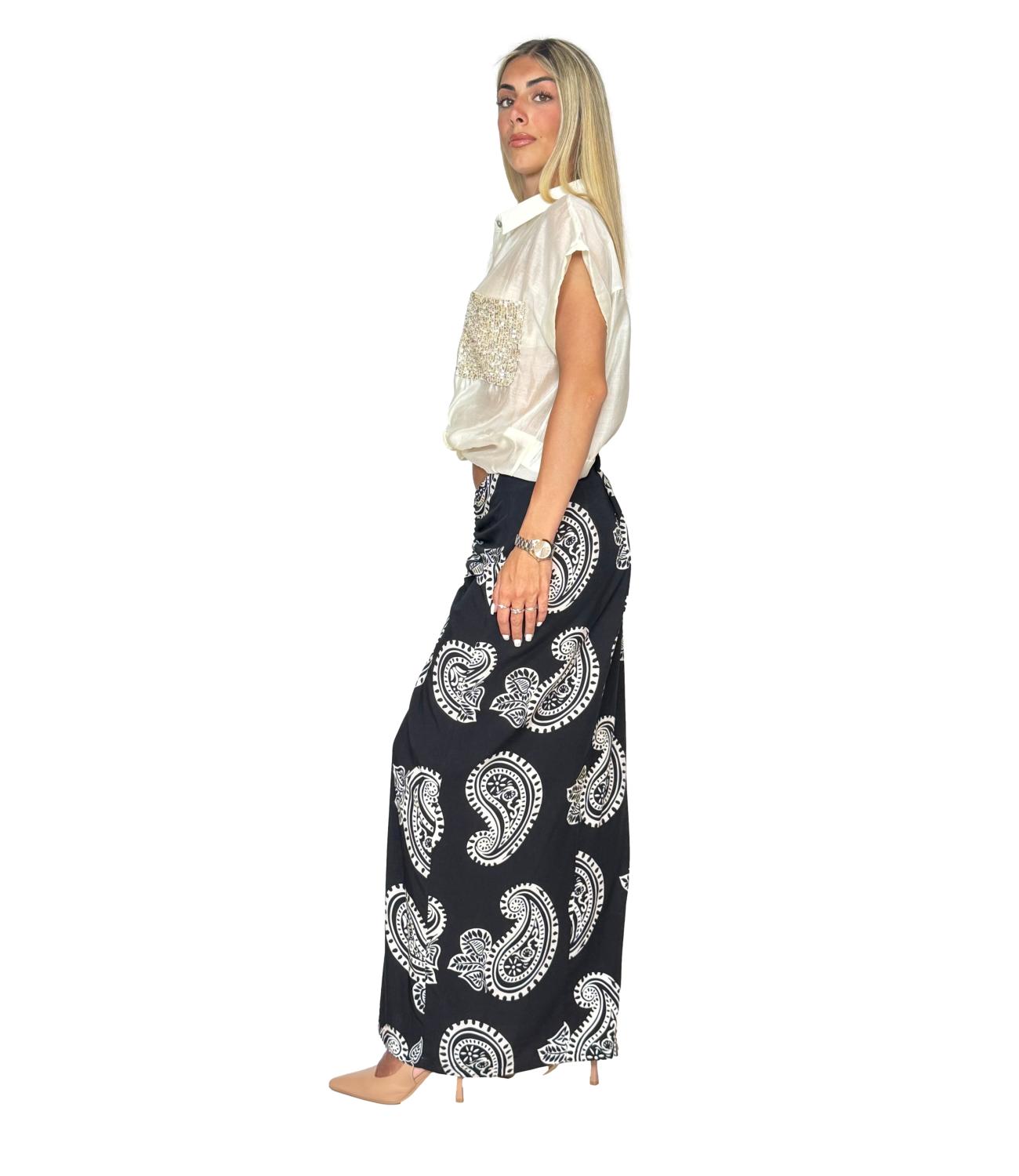 Susy Mix Gonna Nero da Donna