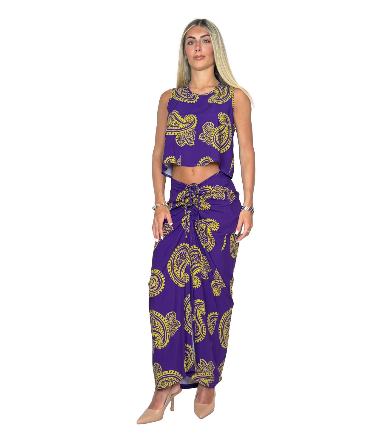 Susy Mix Canotta Viola da Donna