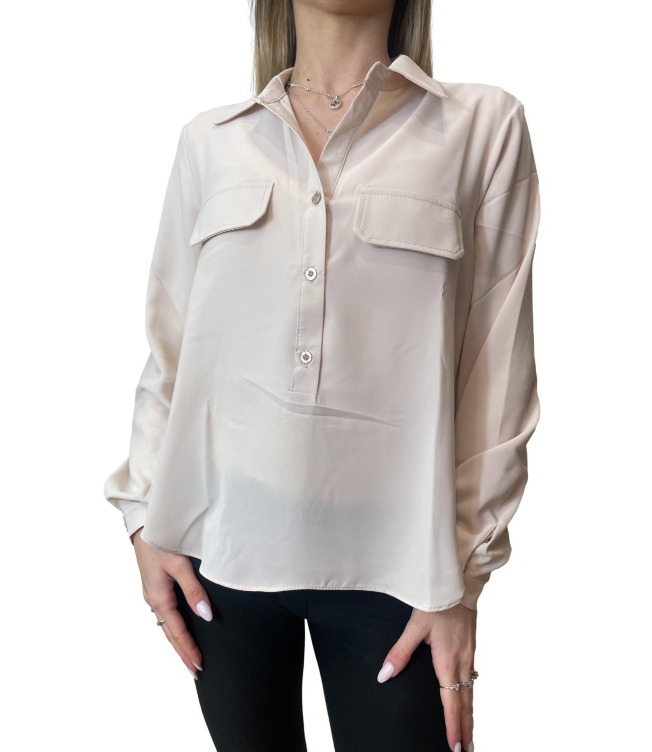 Susy Mix Camicia Lana da Donna