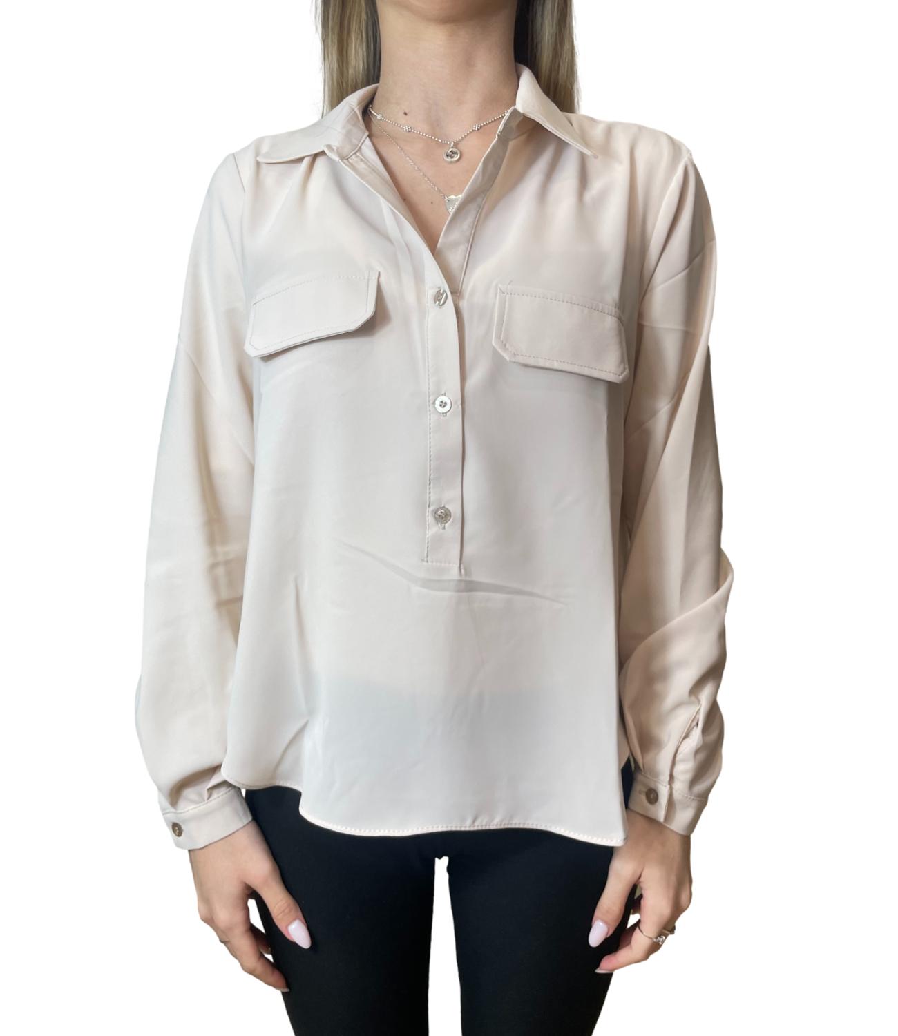 Susy Mix Camicia Lana da Donna