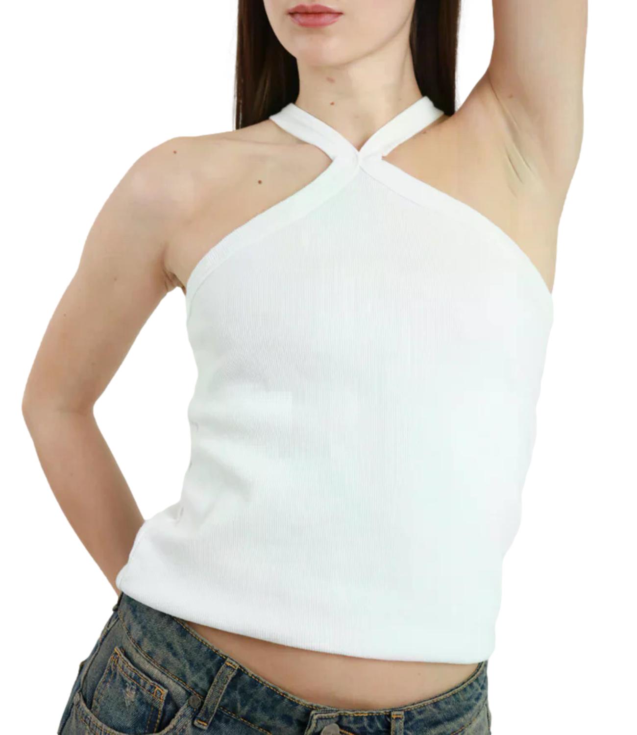 Susy Mix Canotta Bianco da Donna