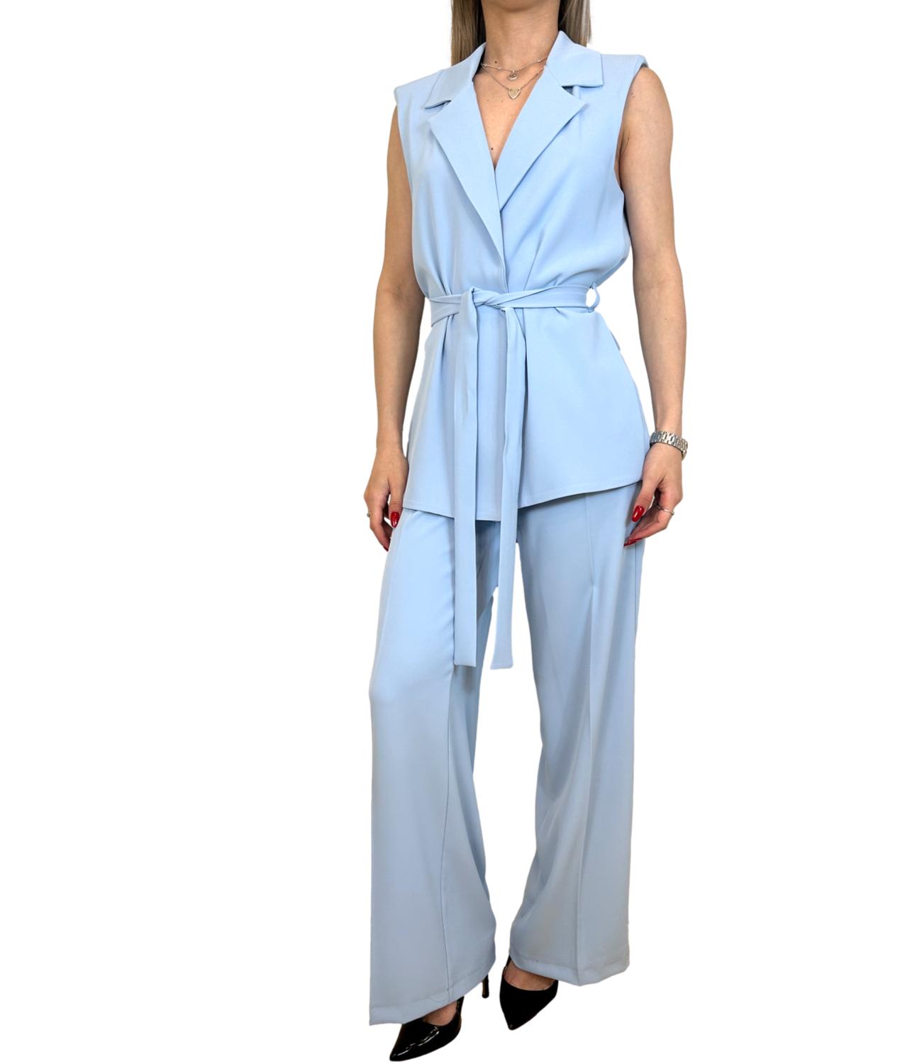 Susy Mix Completo Celeste Donna