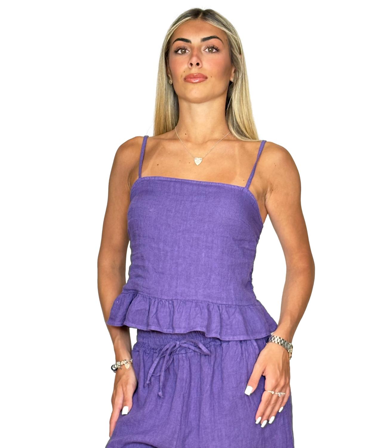 Susy Mix Top Viola da Donna