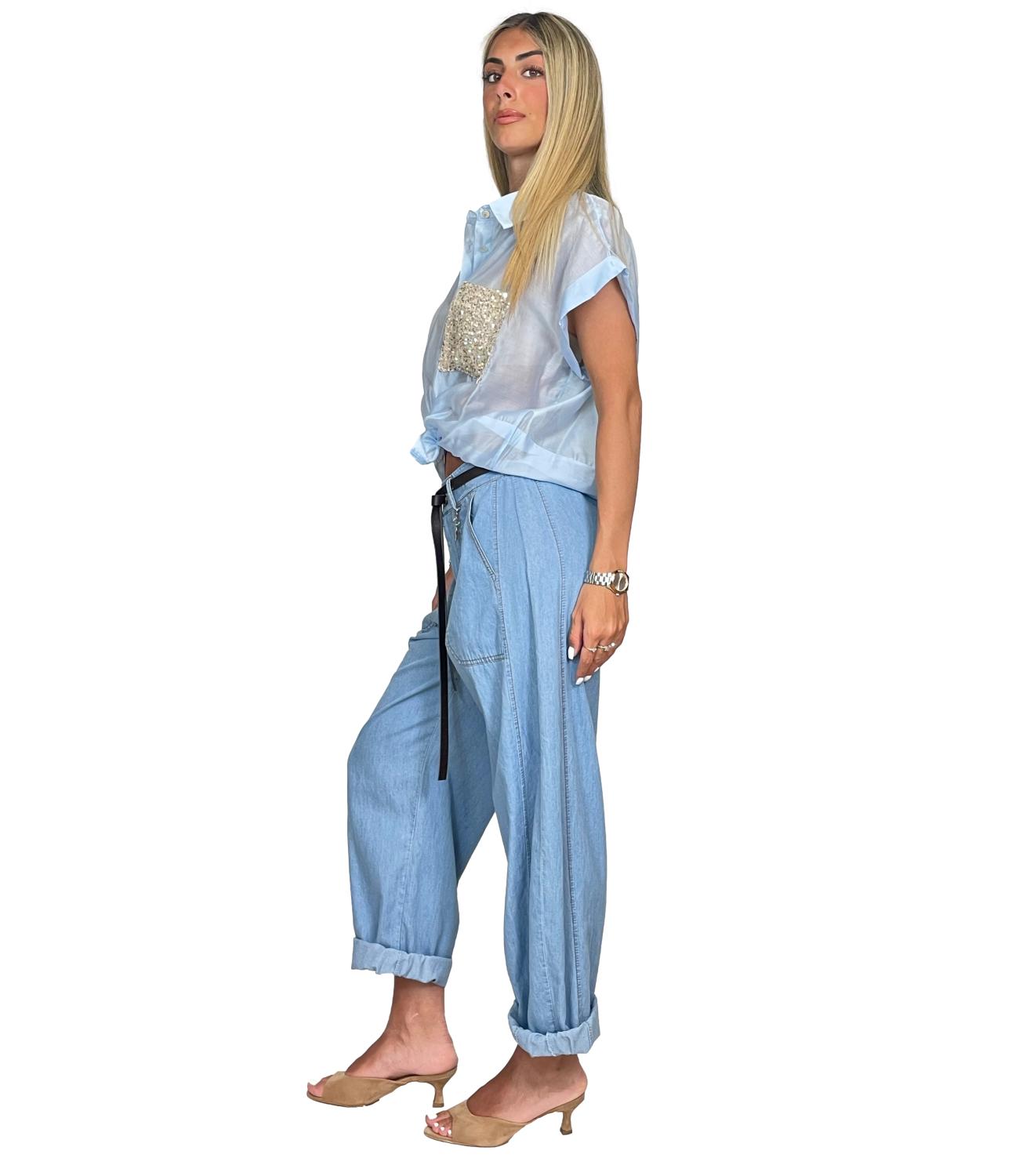 Susy Mix Pantalone Jeans da Donna