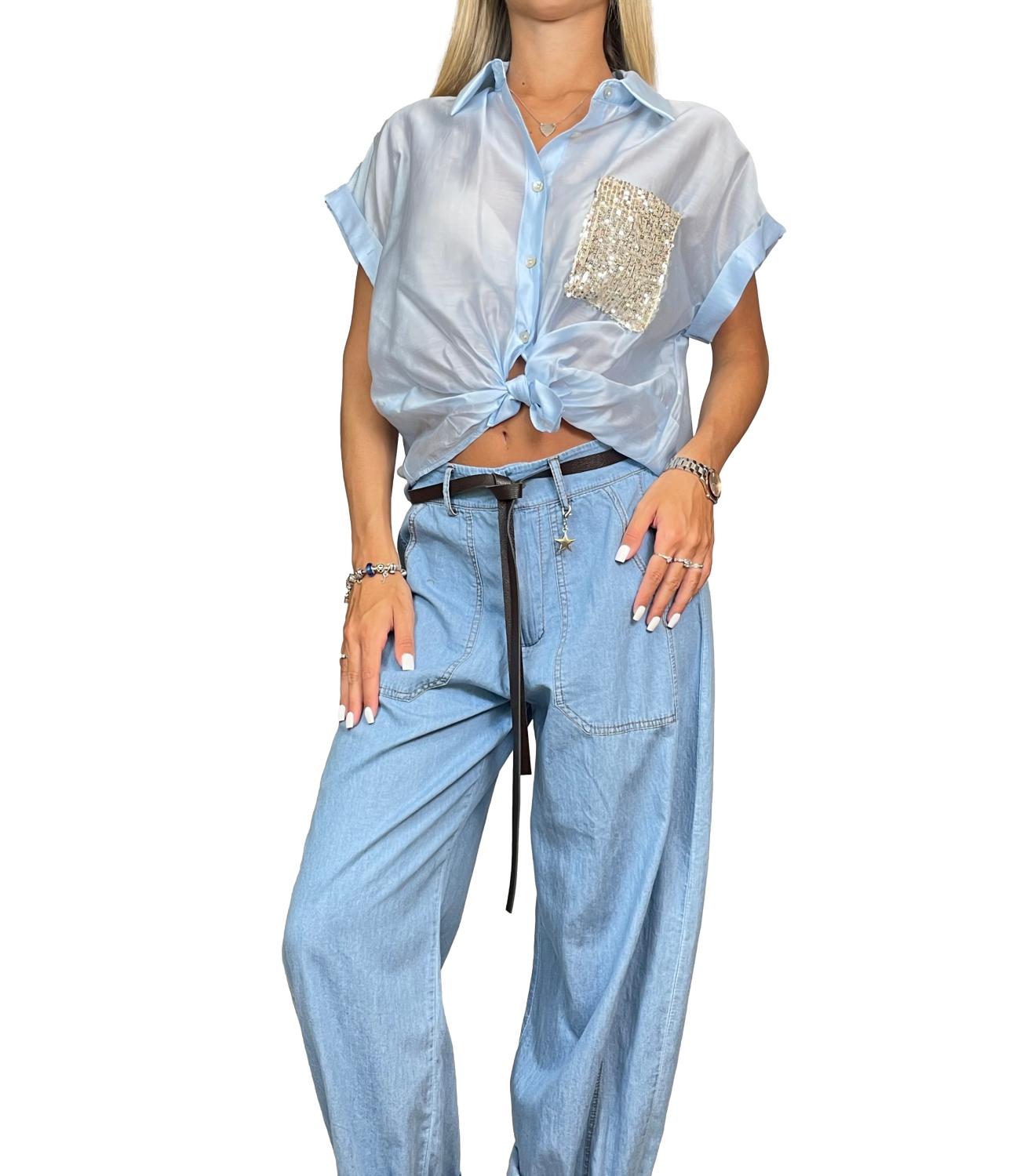 Susy Mix Pantalone Jeans da Donna