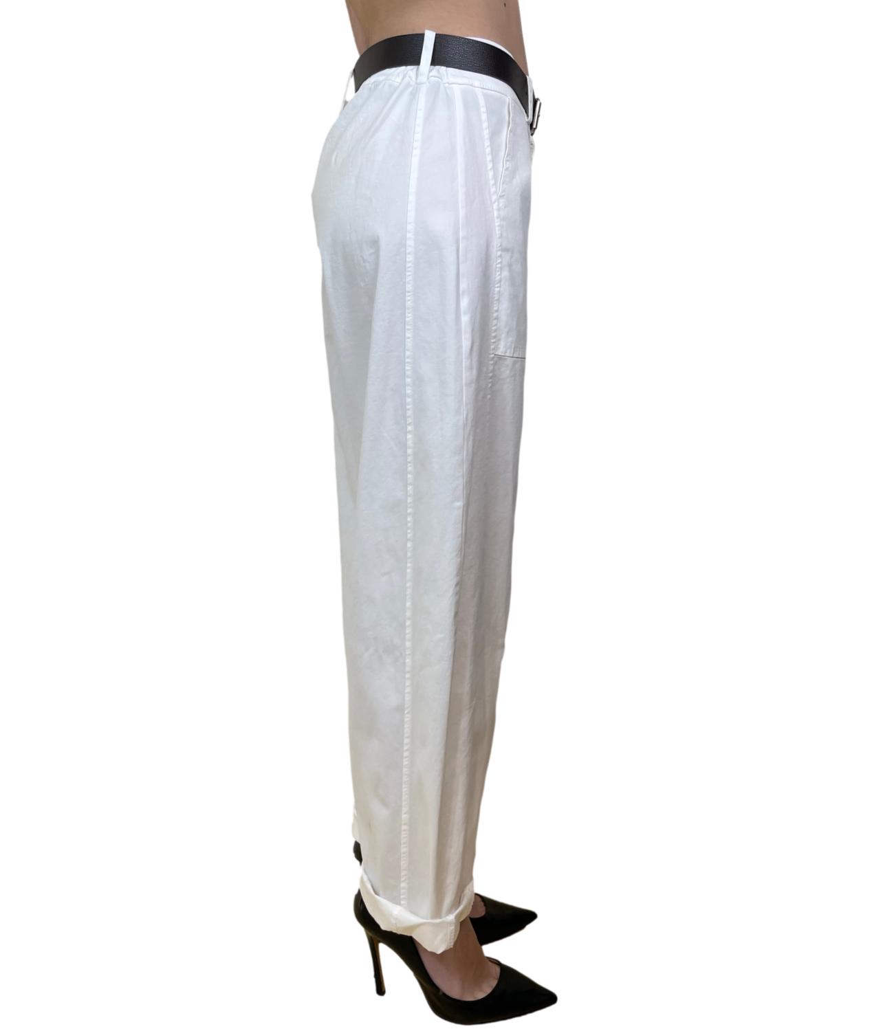 Susy Mix Pantalone Ovetto Latte Donna