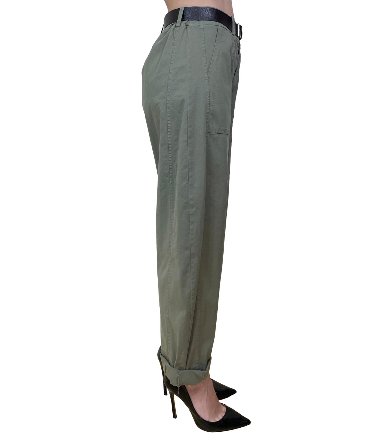 Susy Mix Pantalone Ovetto Militare Donna