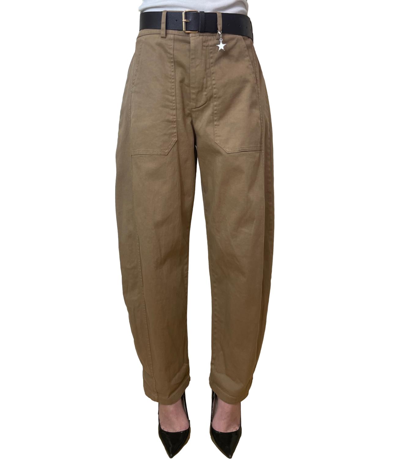 Susy Mix Pantalone Cammello da Donna