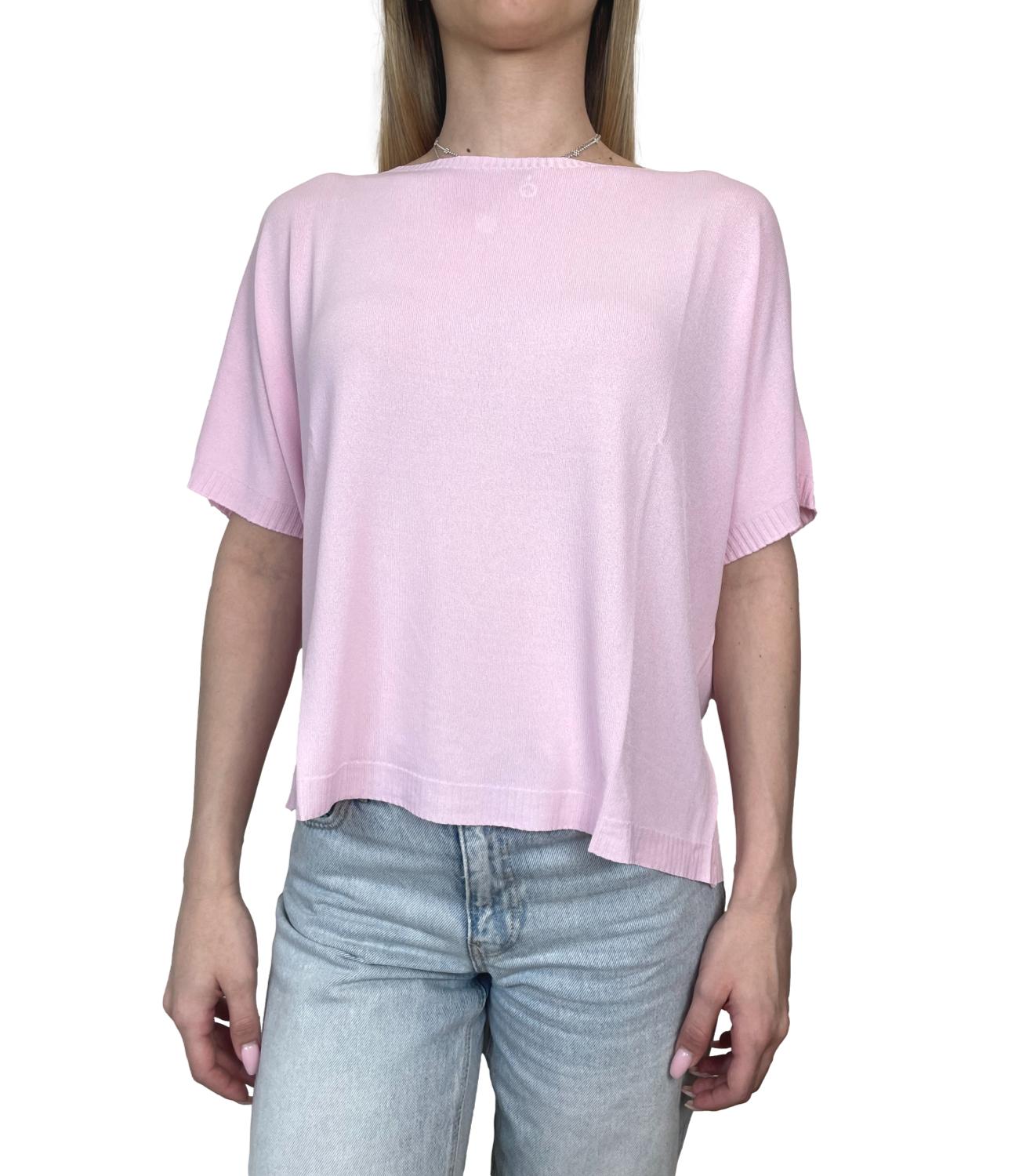 Susy Mix Maglia Rosa Donna