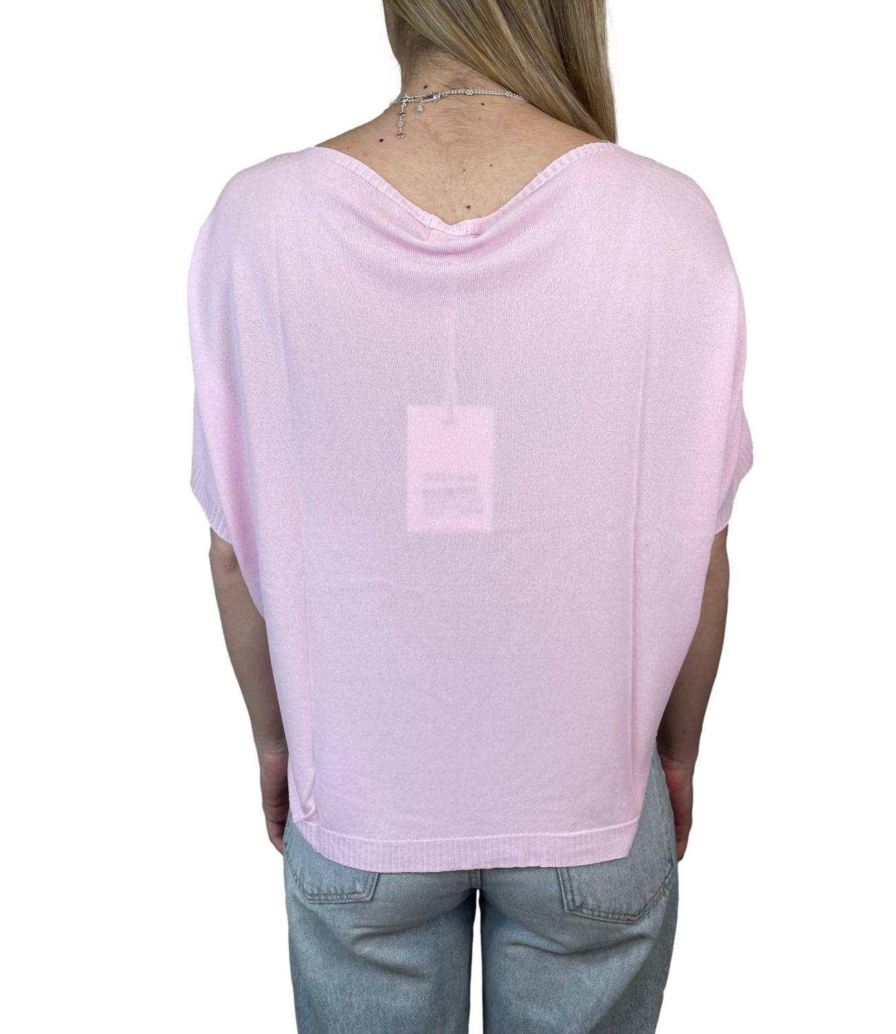 Susy Mix Maglia Rosa Donna