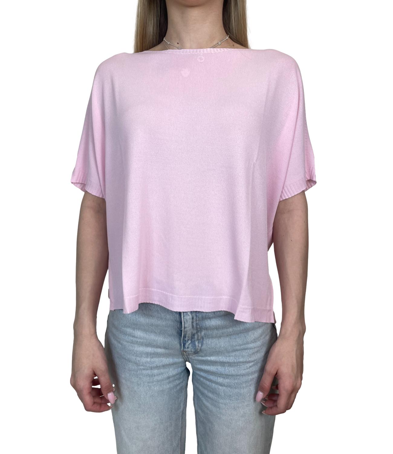 Susy Mix Maglia Rosa Donna