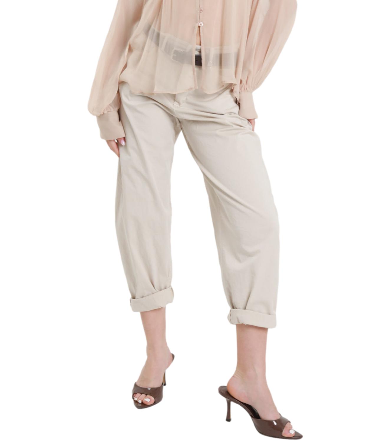 Vicolo Pantalone Cammello Donna