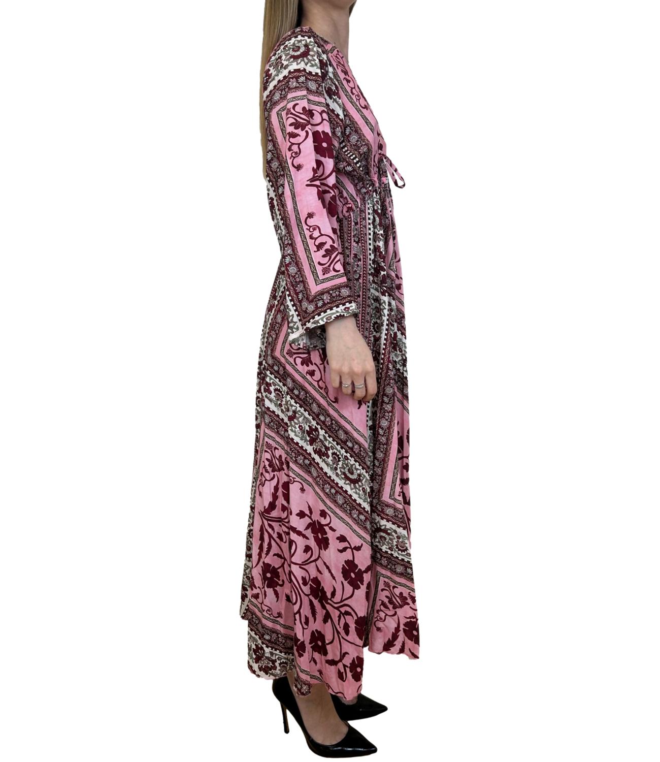 Susy Mix Abito Fantasia Rosa Donna