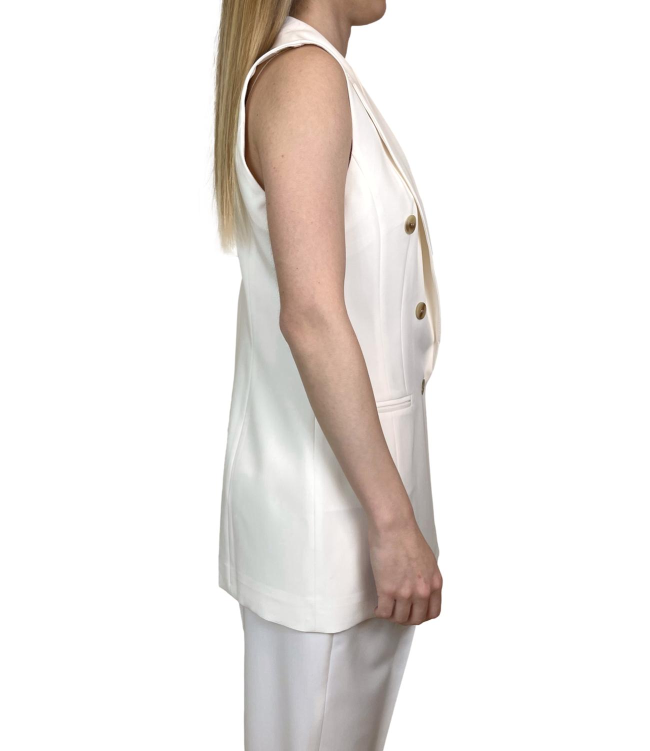 Susy Mix Gilet Latte Donna