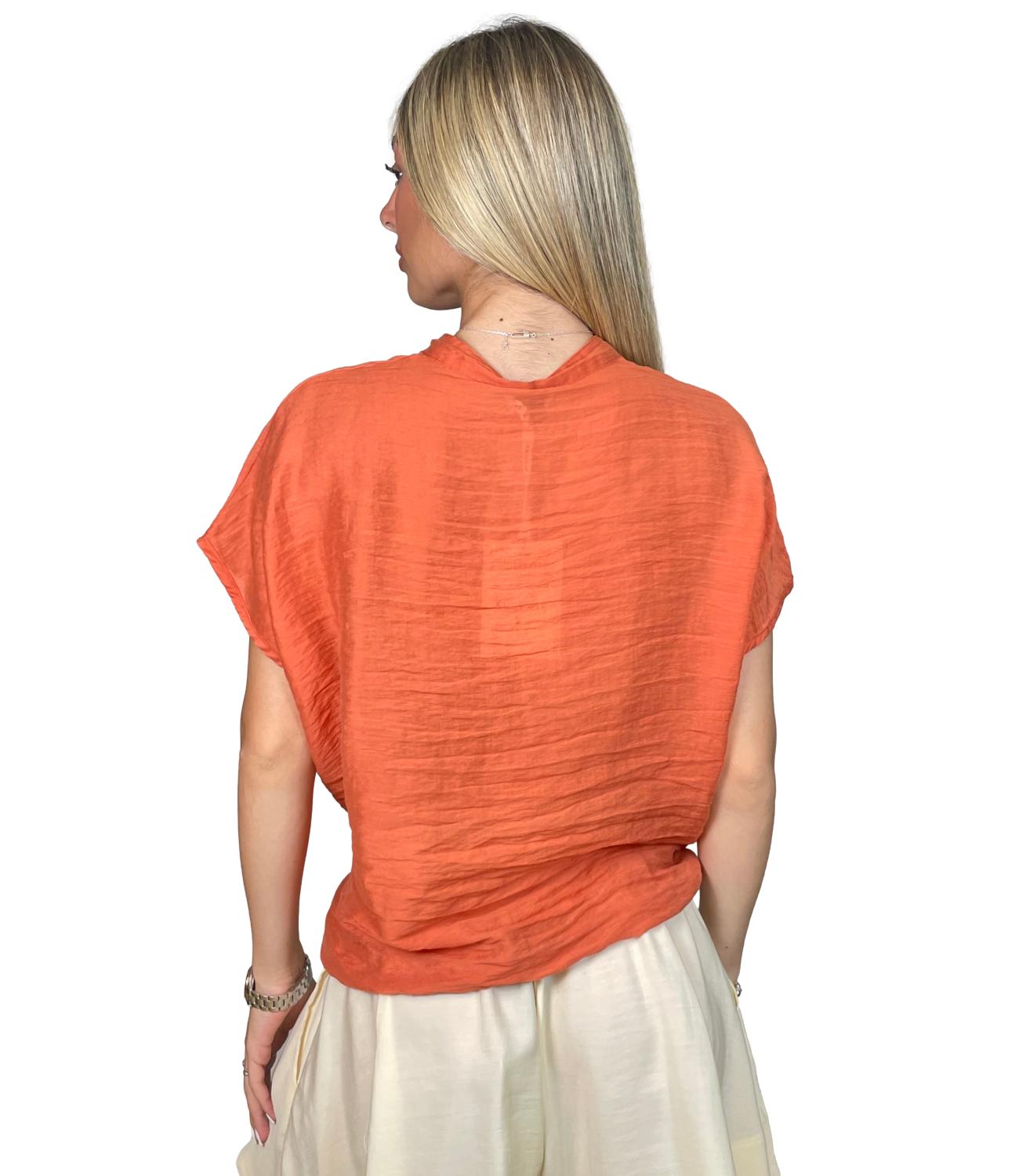 Susy Mix Camicia Arancio da Donna