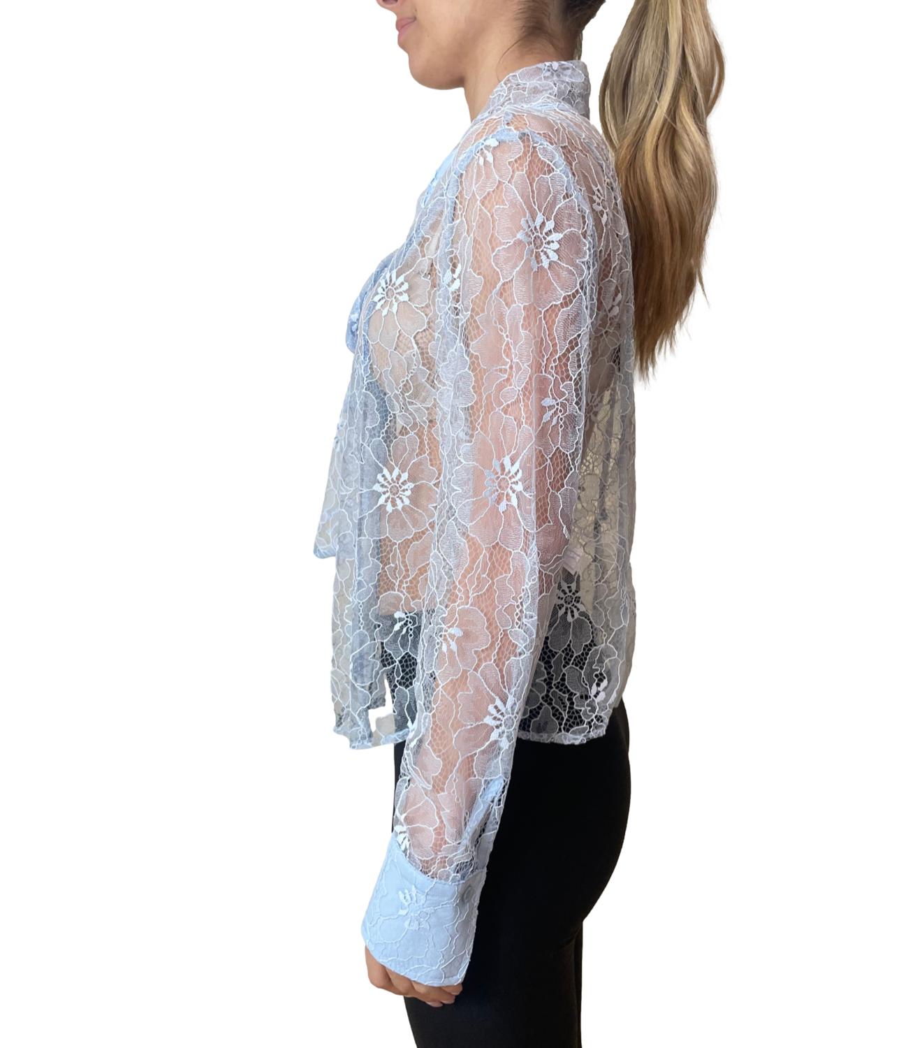 Susy Mix Blusa Celeste da Donna