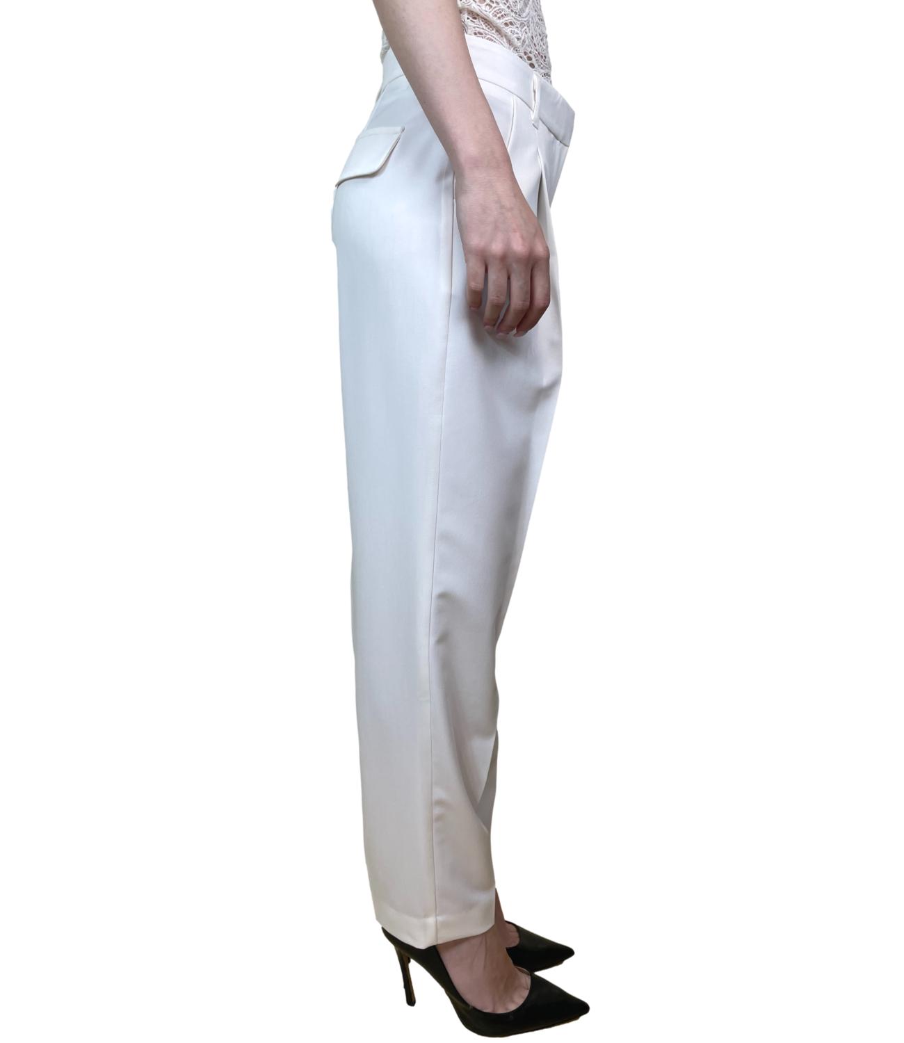 Susy Mix Pantalone Capri Latte Donna
