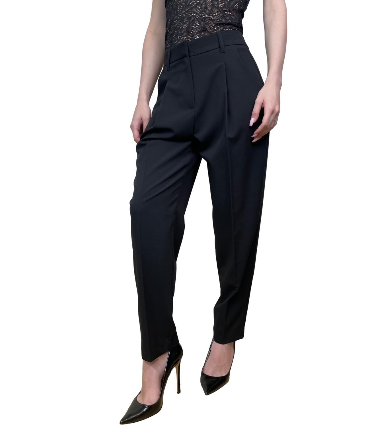 Susy Mix Pantalone Capri Nero Donna