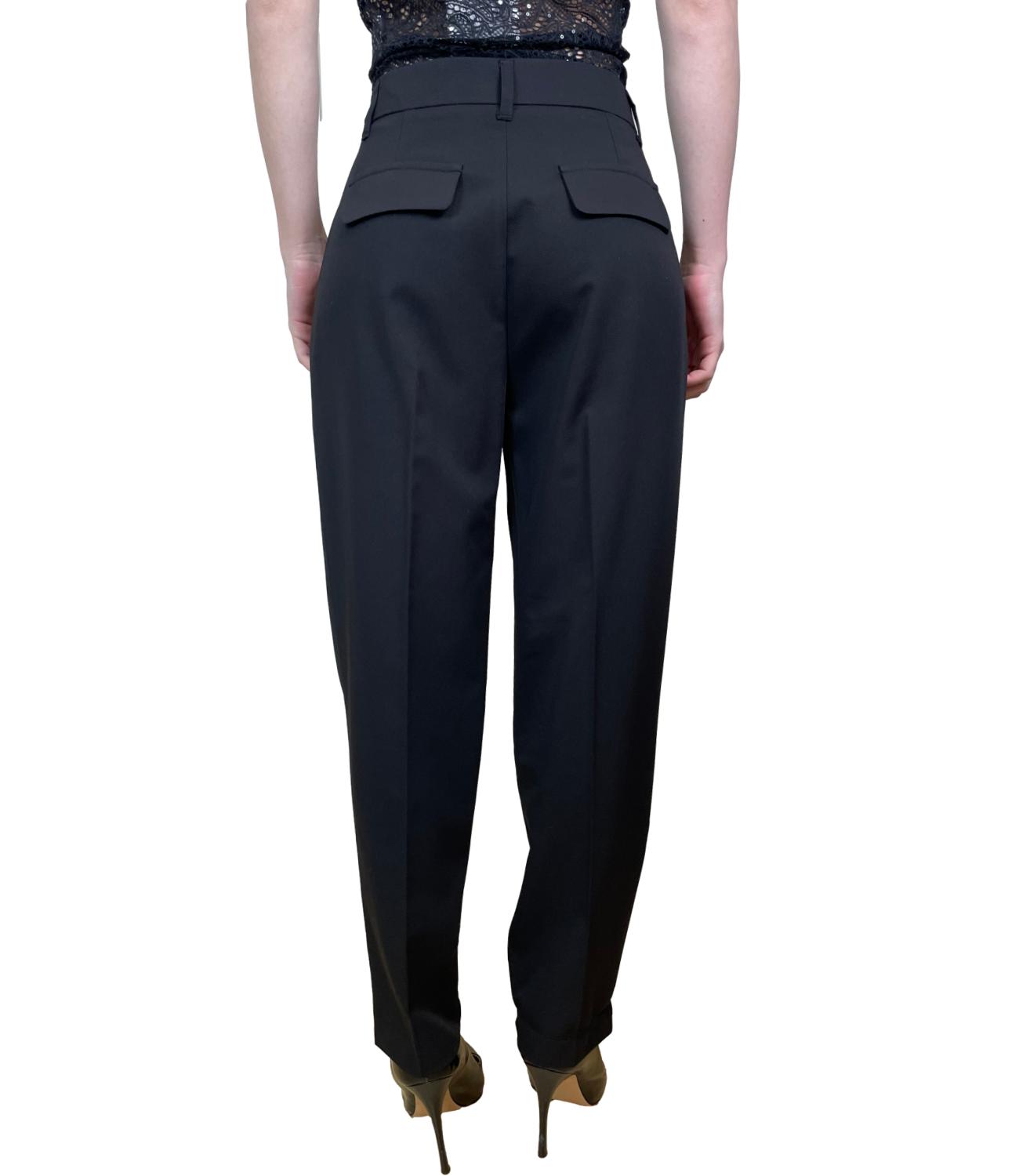 Susy Mix Pantalone Capri Nero Donna