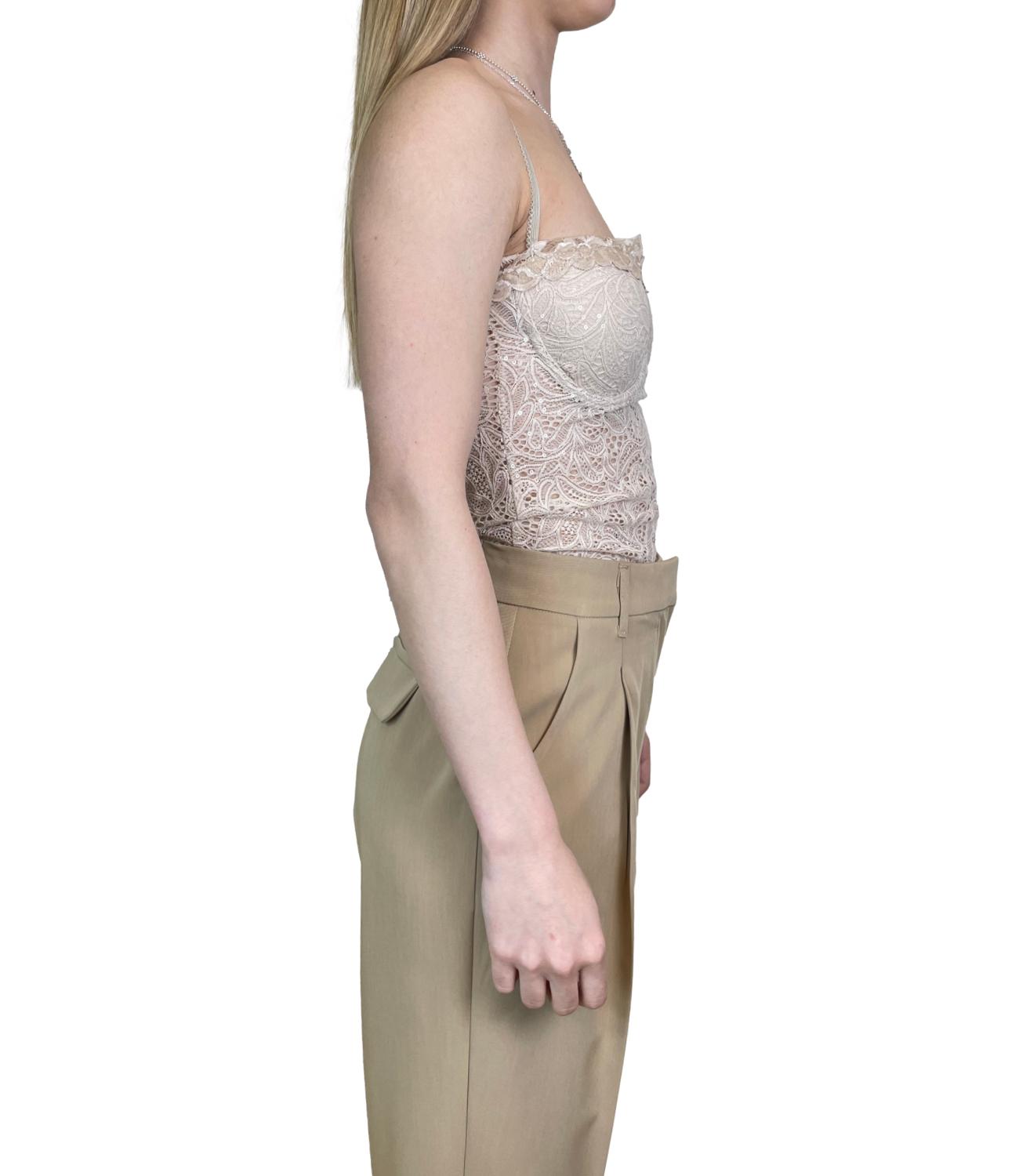 Susy Mix Body Pizzo Nude Donna
