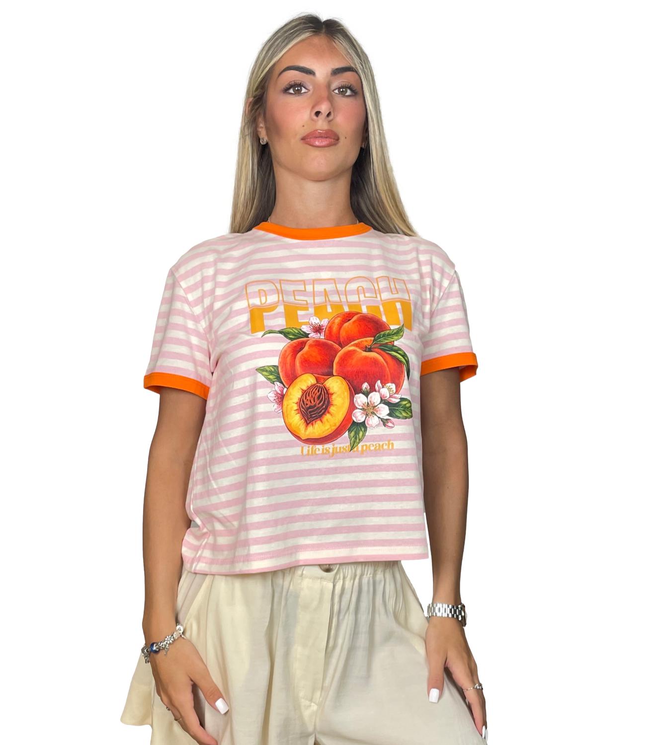Susy Mix T-Shirt Rosa da Donna