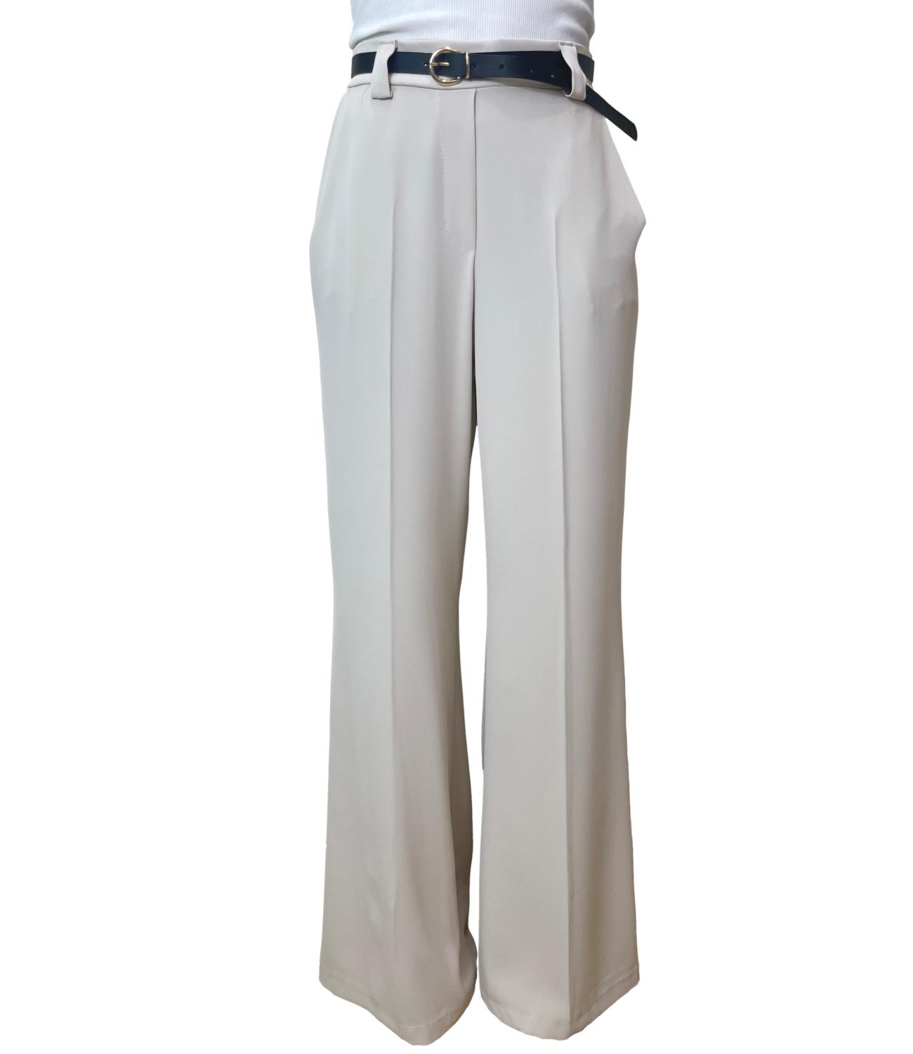 Susy Mix Pantalone Avorio da Donna