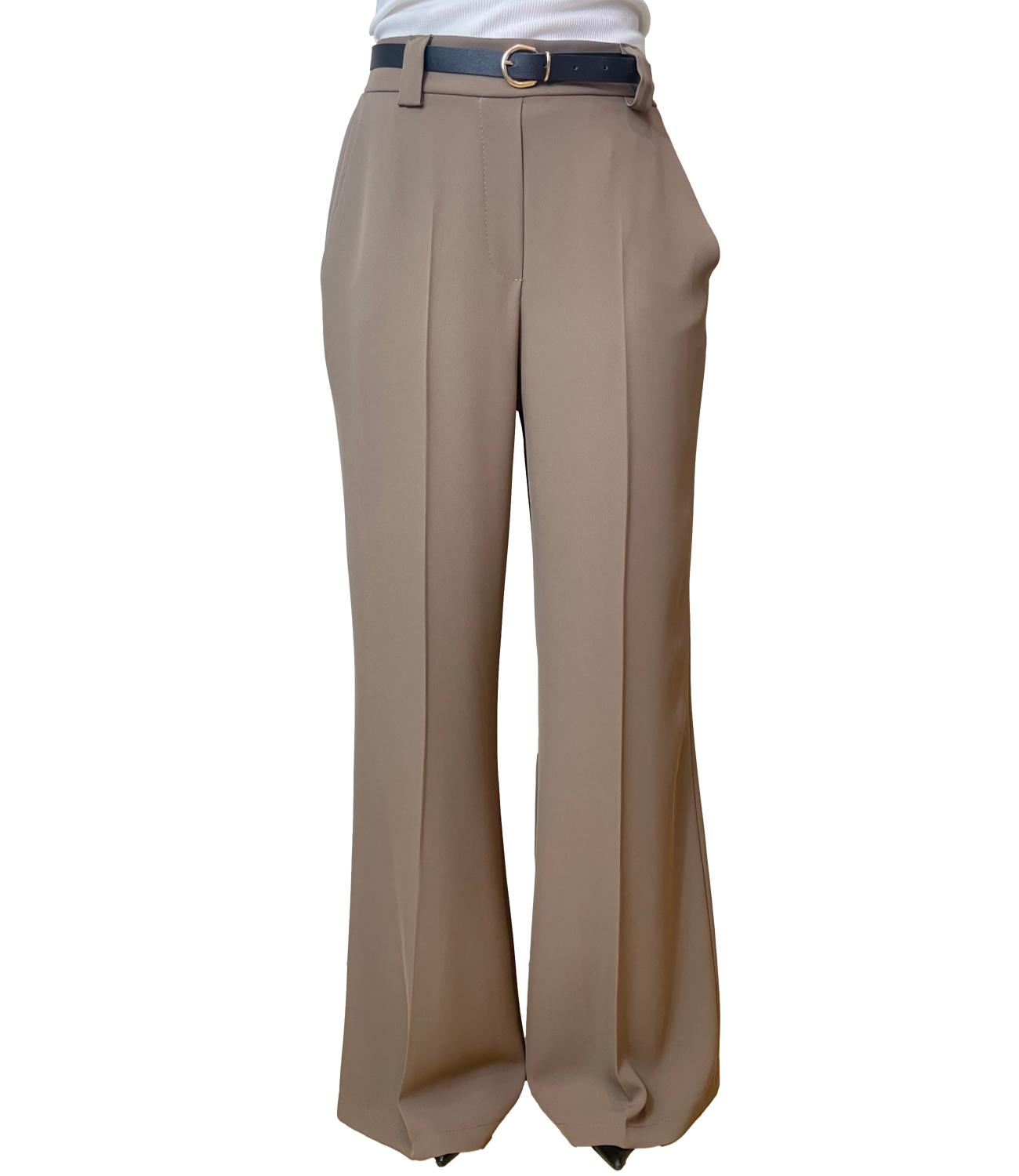 Susy Mix Pantalone Fango da Donna