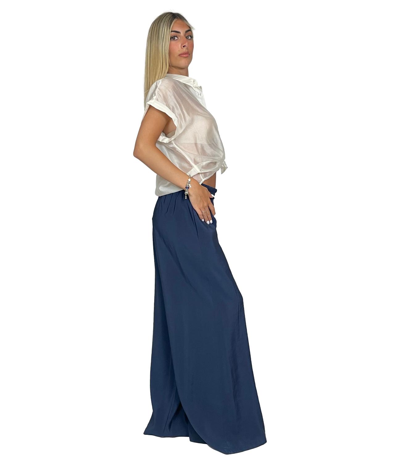 Susy Mix Pantalone Blu da Donna