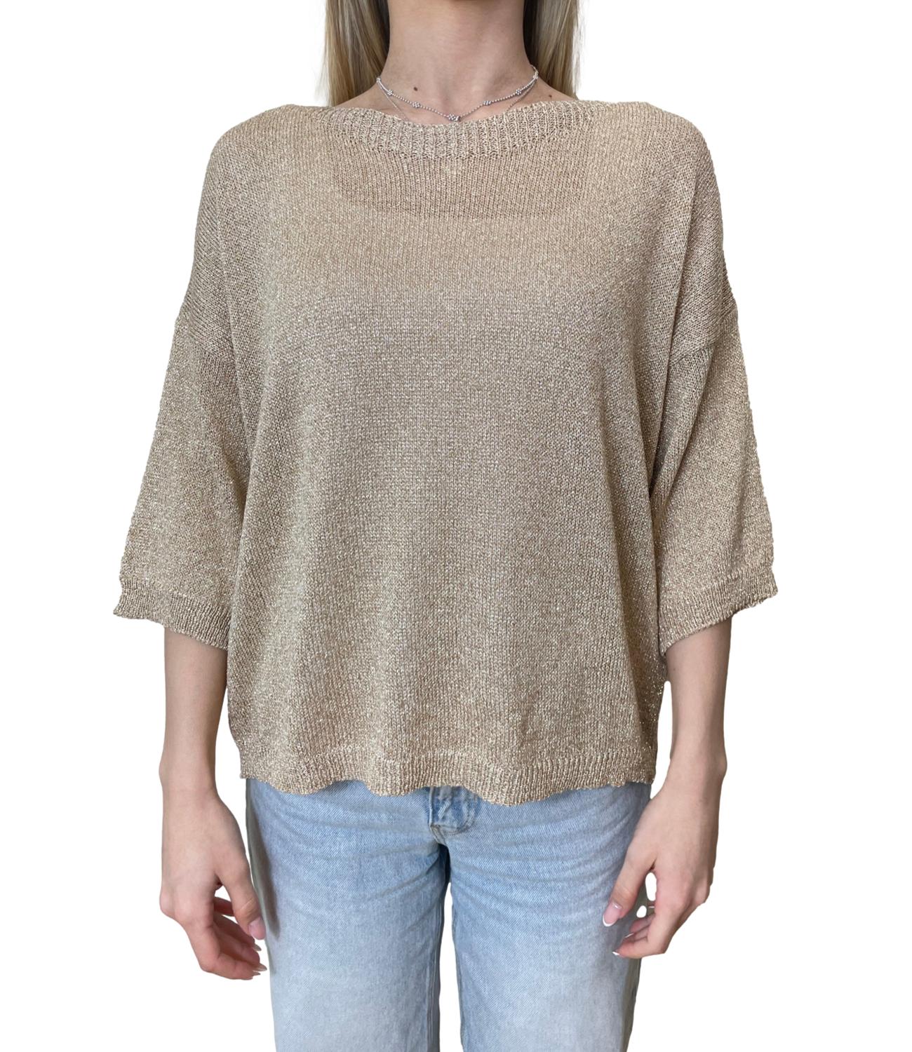 Susy Mix Maglia Oro Donna