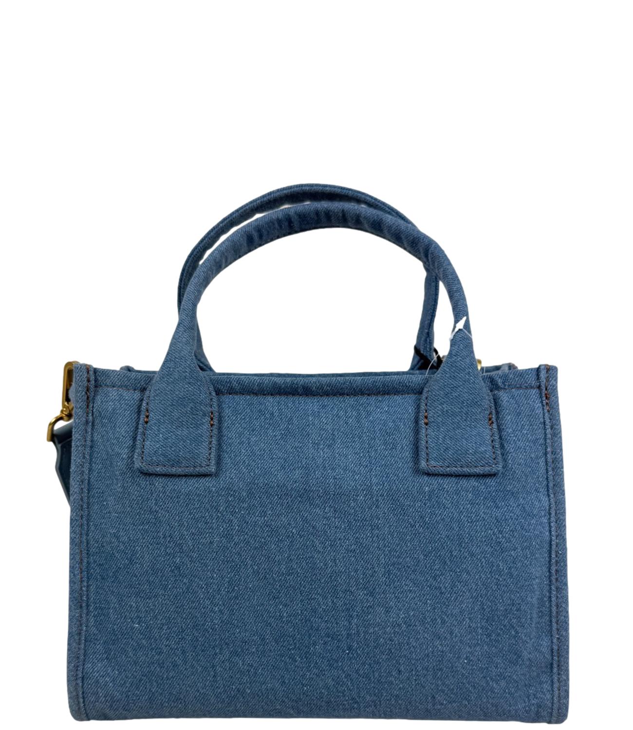 Twin Set Tote Denim Azzurro da Donna