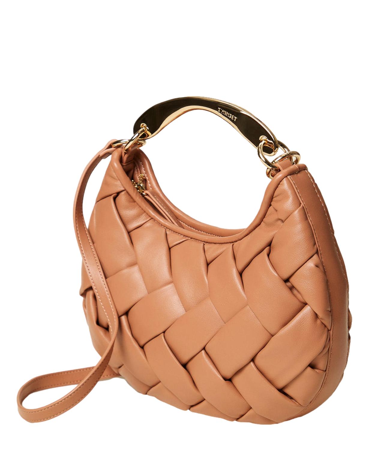 TWIN SET borsa Marrone "Mocha Mousse" donna