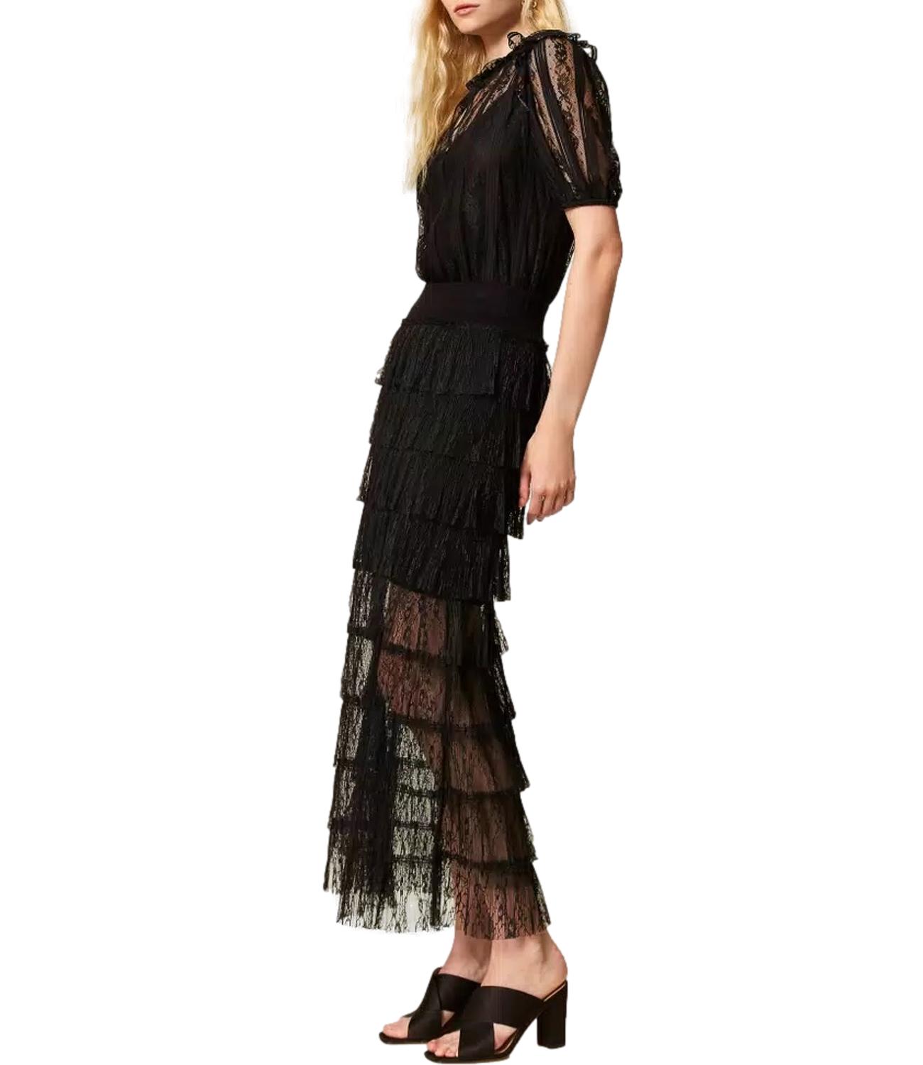 Twinset Gonna Nero Donna